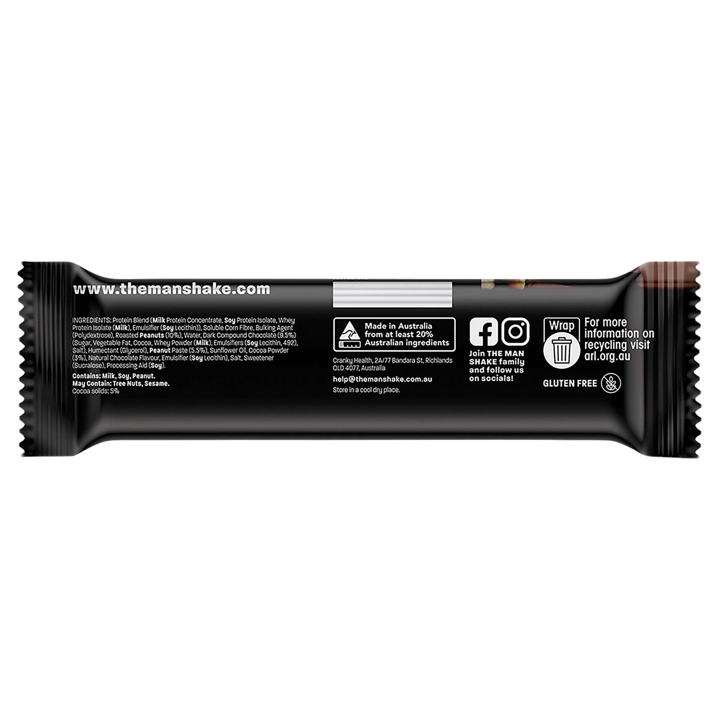 The Man Bar Choc Peanut Butter 50g - Image 3