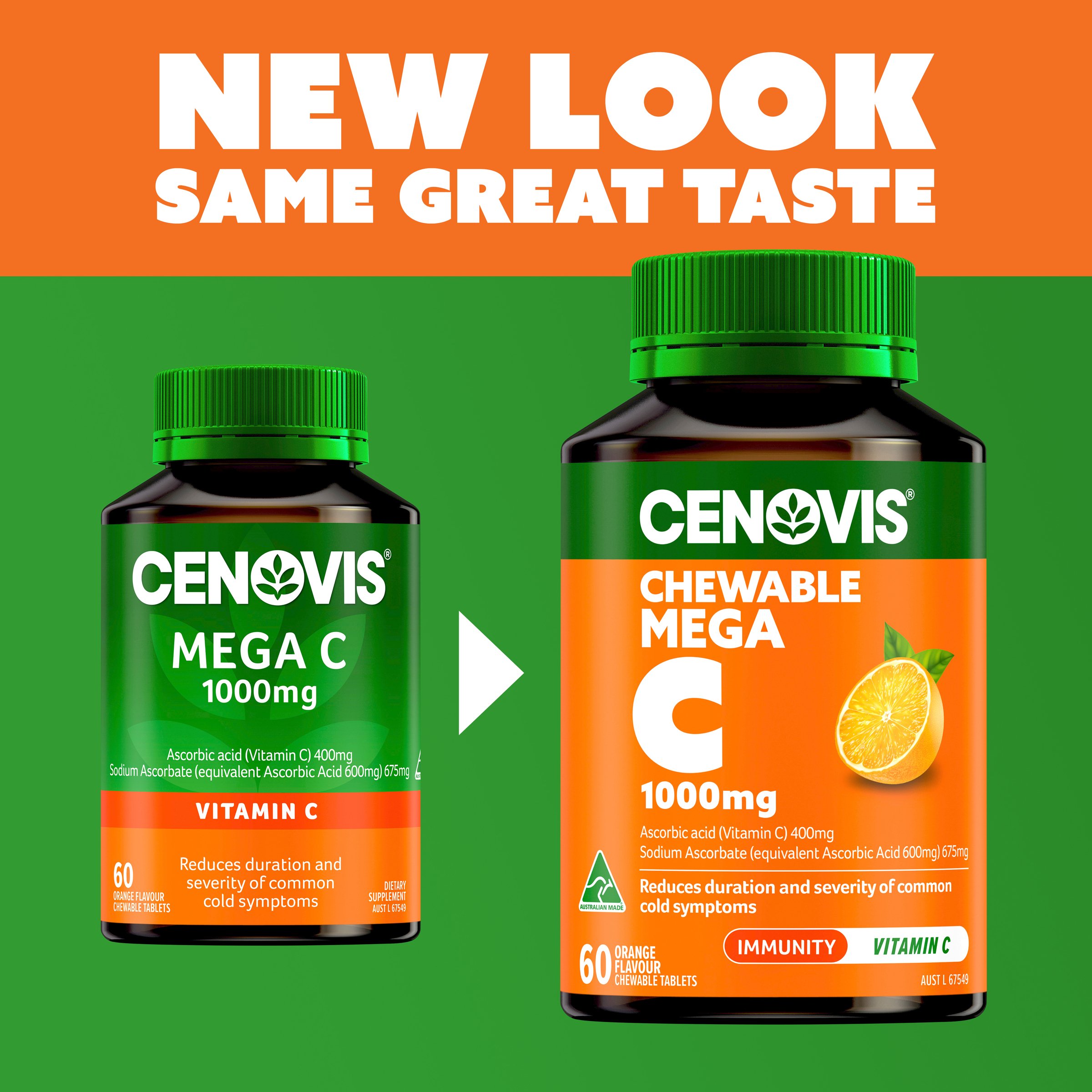 Cenovis Chewable Mega C 1000mg - 60 tablets - Image 6