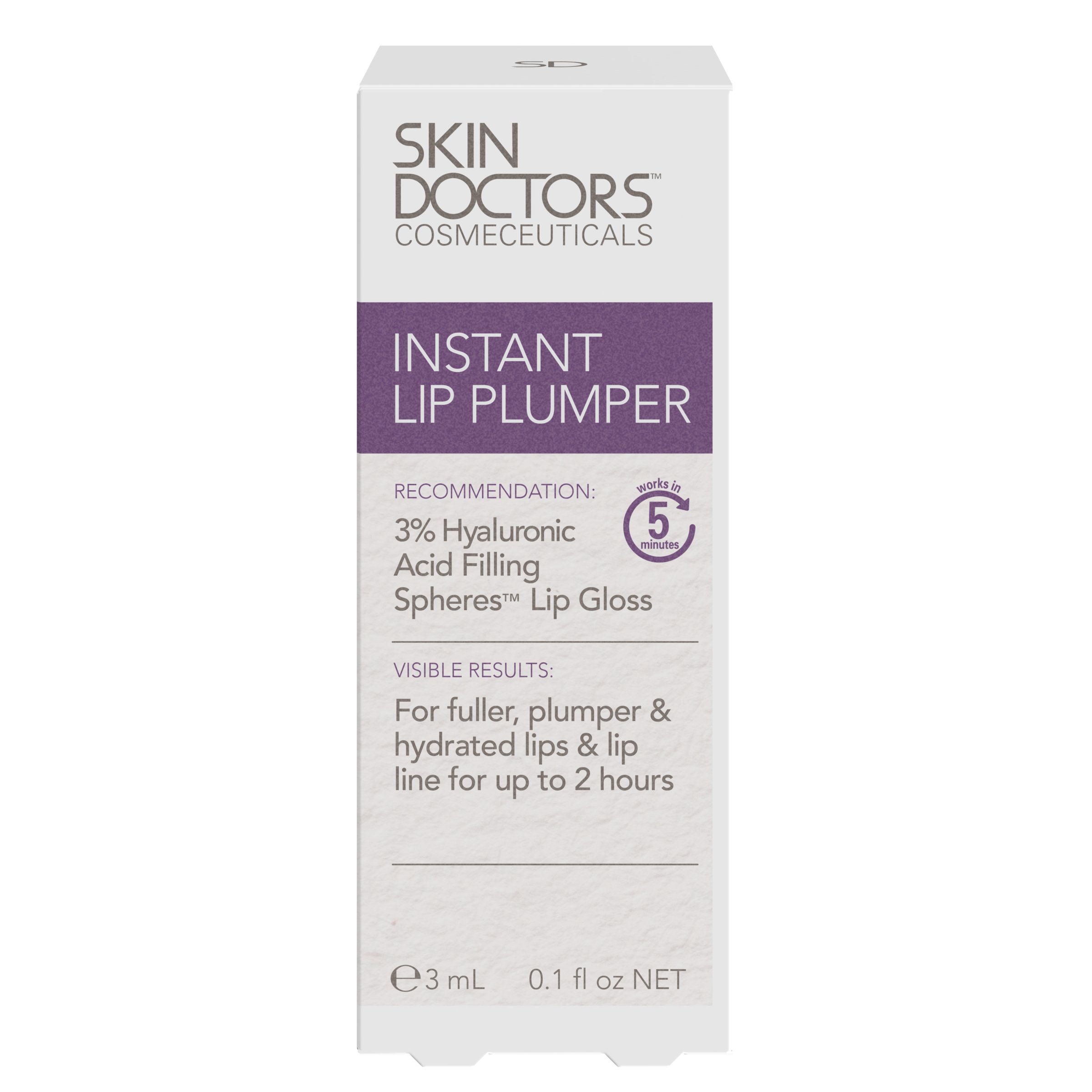Skin Doctors Instant Lip Plumper 3ml - Image 1