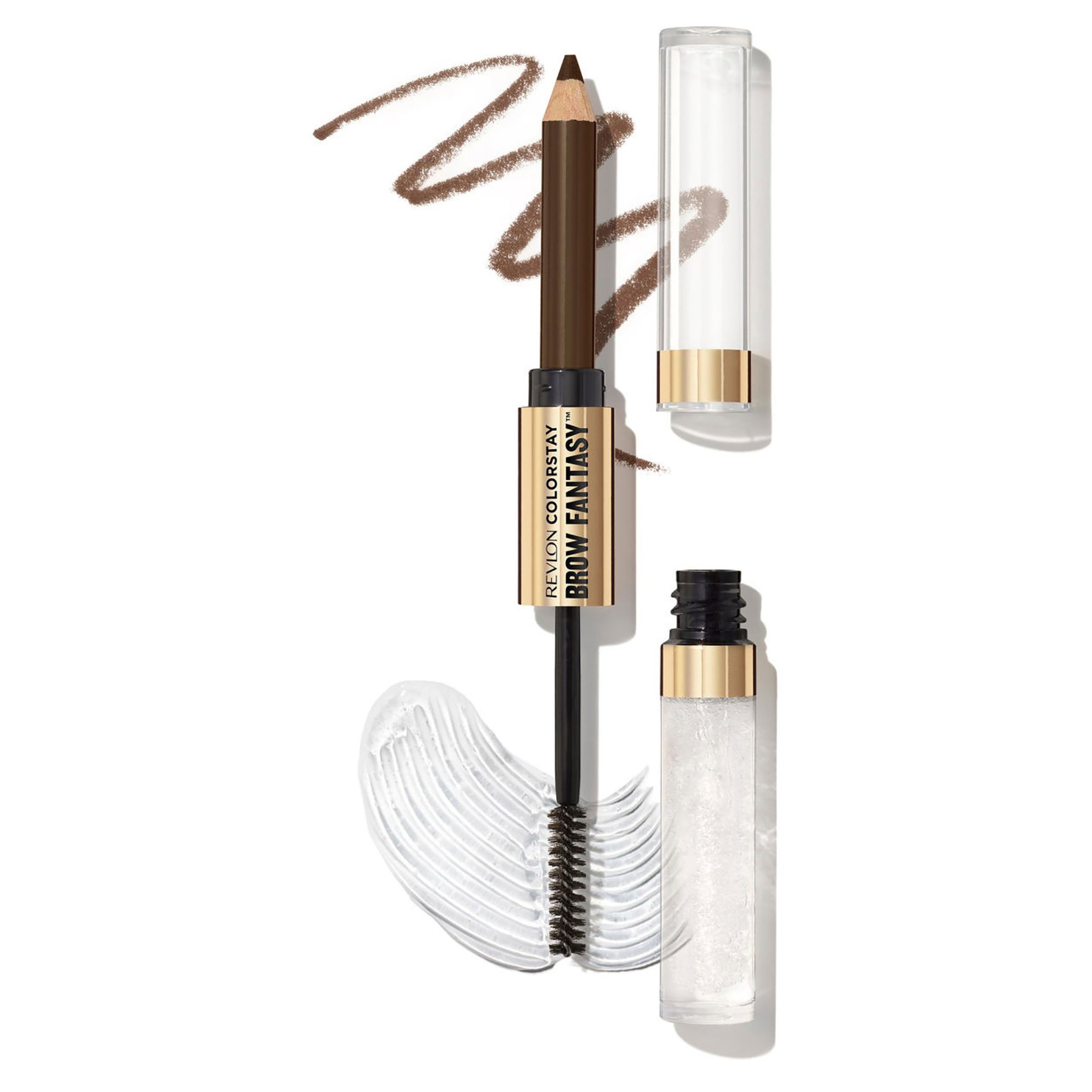 Revlon ColorStay Brow Fantasy Pencil & Gel Medium Brown 1 each - Image 5
