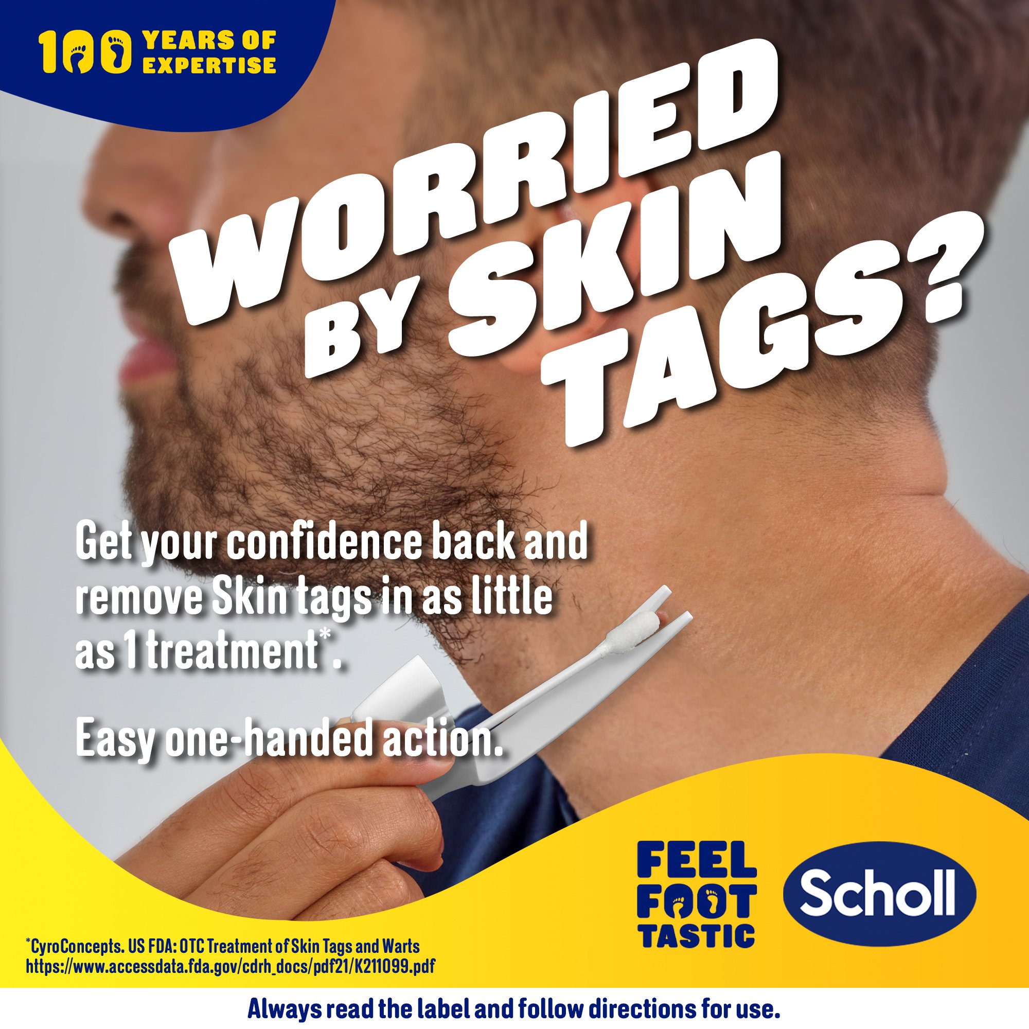 Scholl Freeze Away Skin Tag Remover 1 each - Image 8