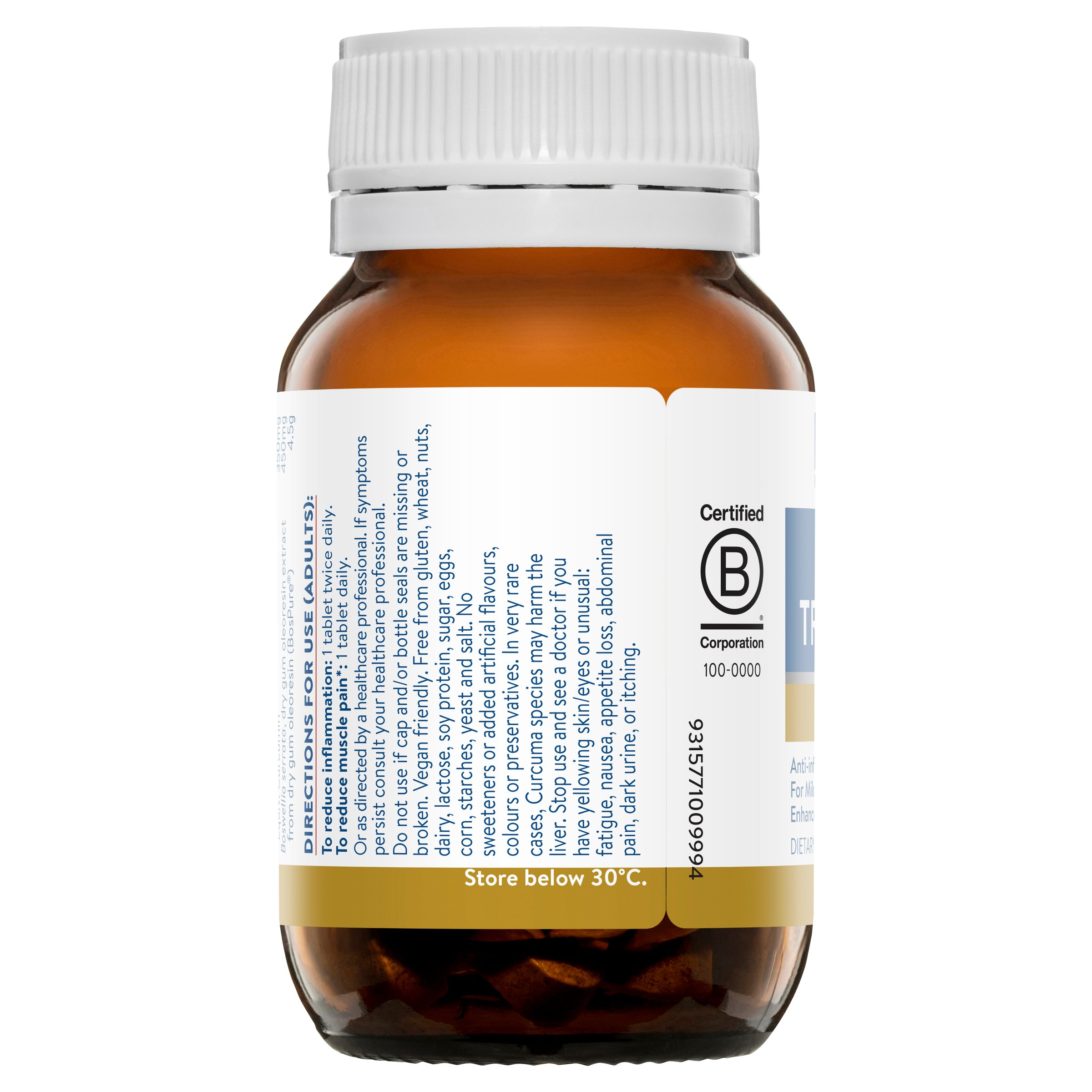 Ethical Nutrients Pain Relief Triple Strength 30 tablets - Image 3