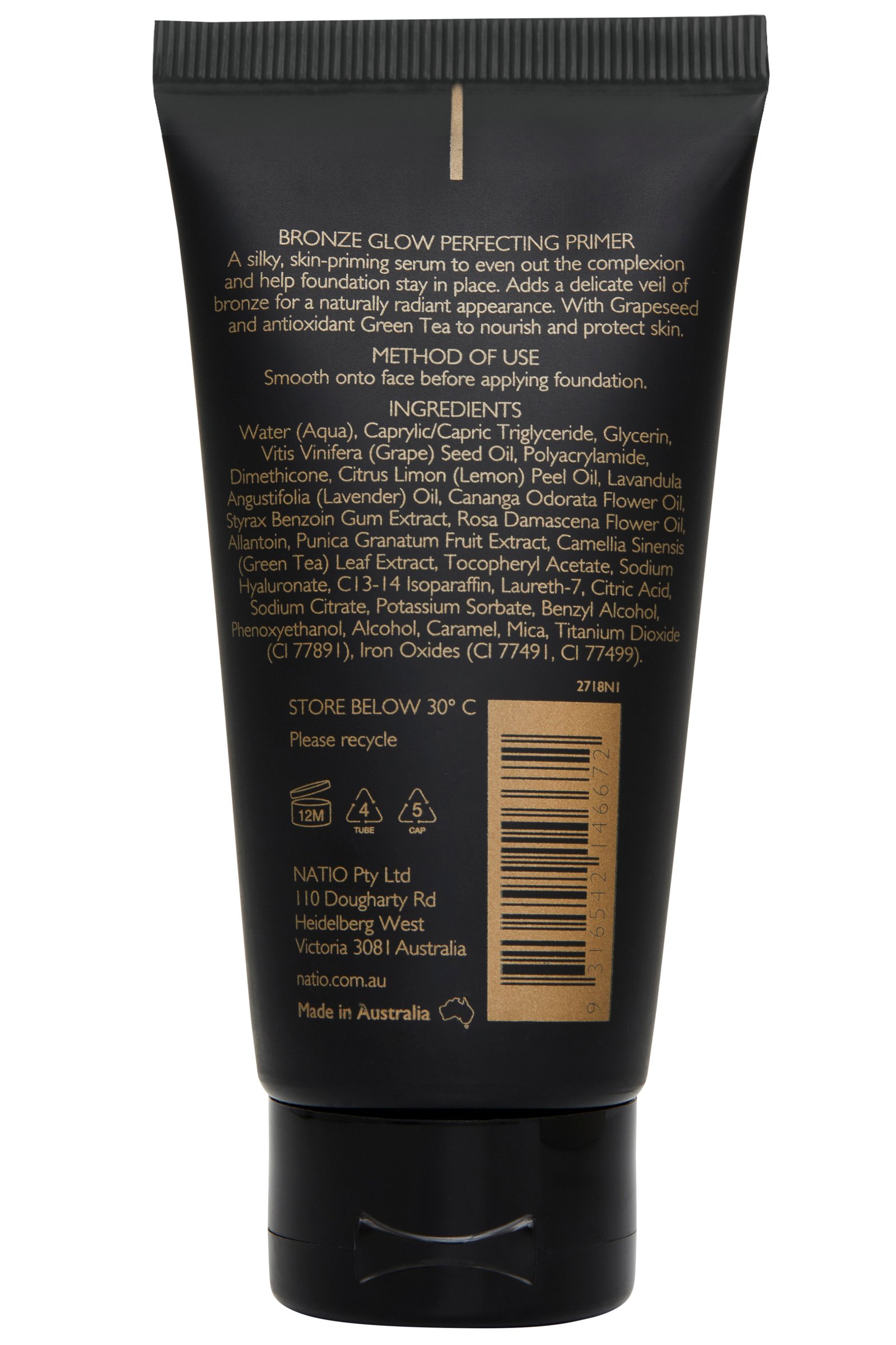 Natio Bronze Glow Perfecting Primer 50g - Image 3