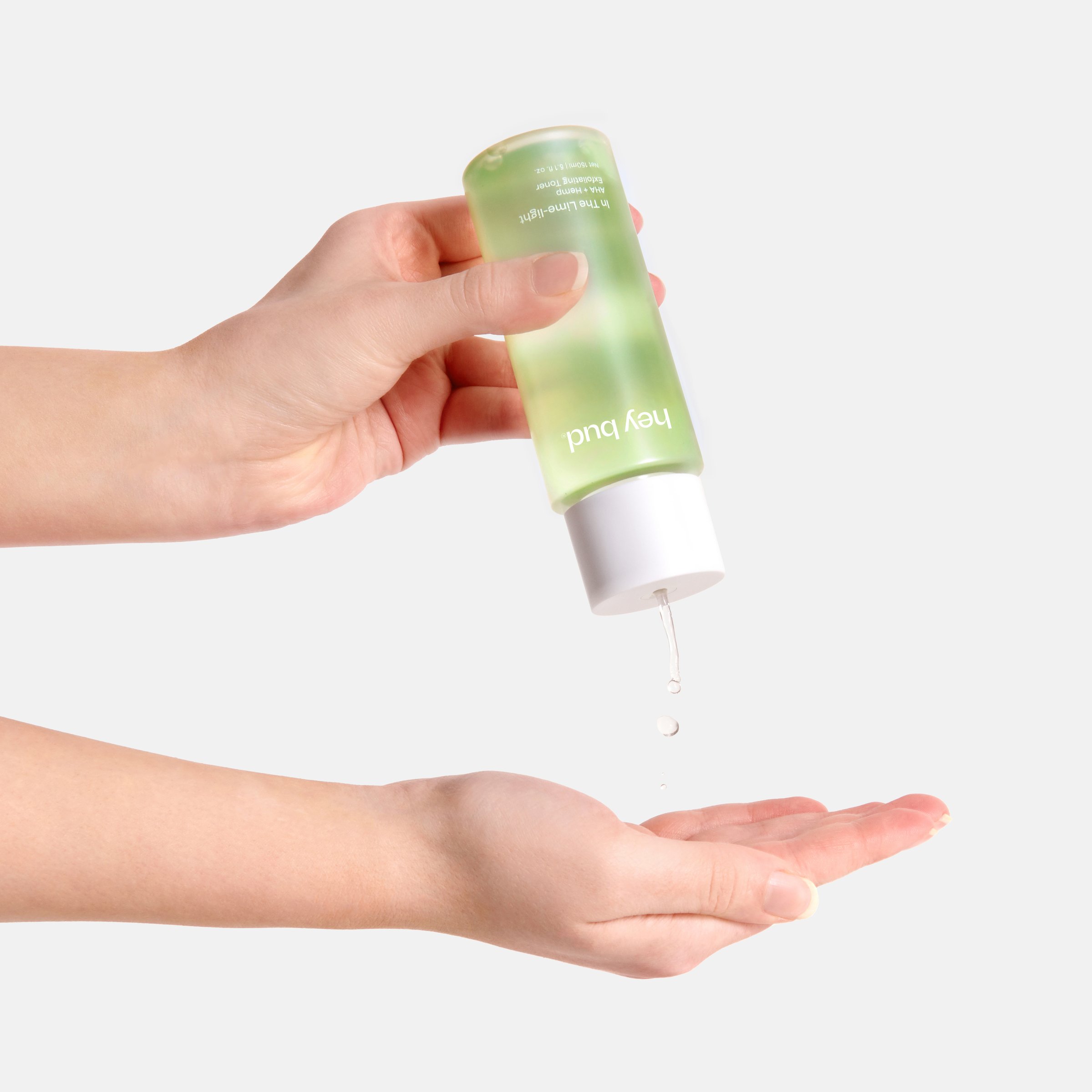 Hey Bud AHA + Hemp Exfoliating Toner 150ml - Image 4
