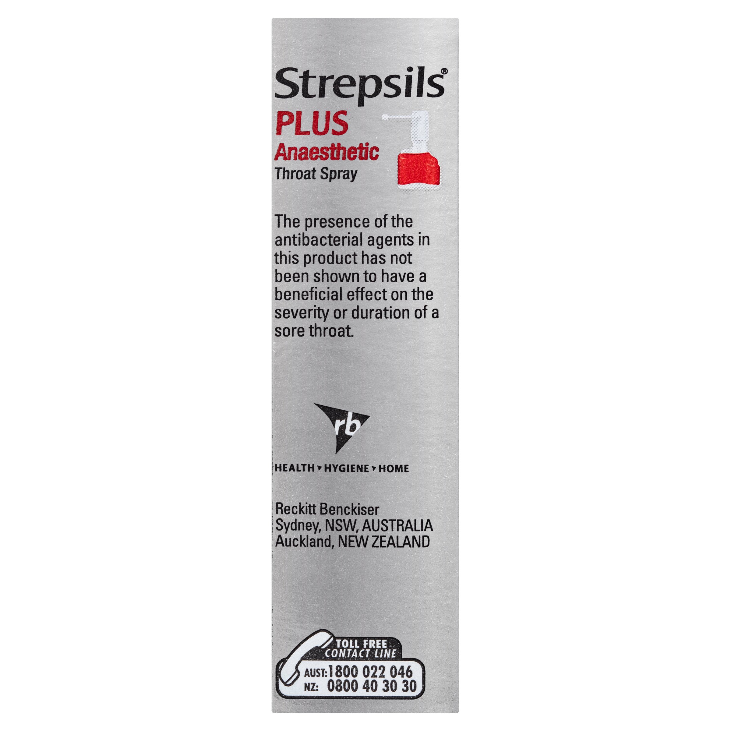 Strepsils Plus Anaesthetic Throat Spray 20ml - Image 2
