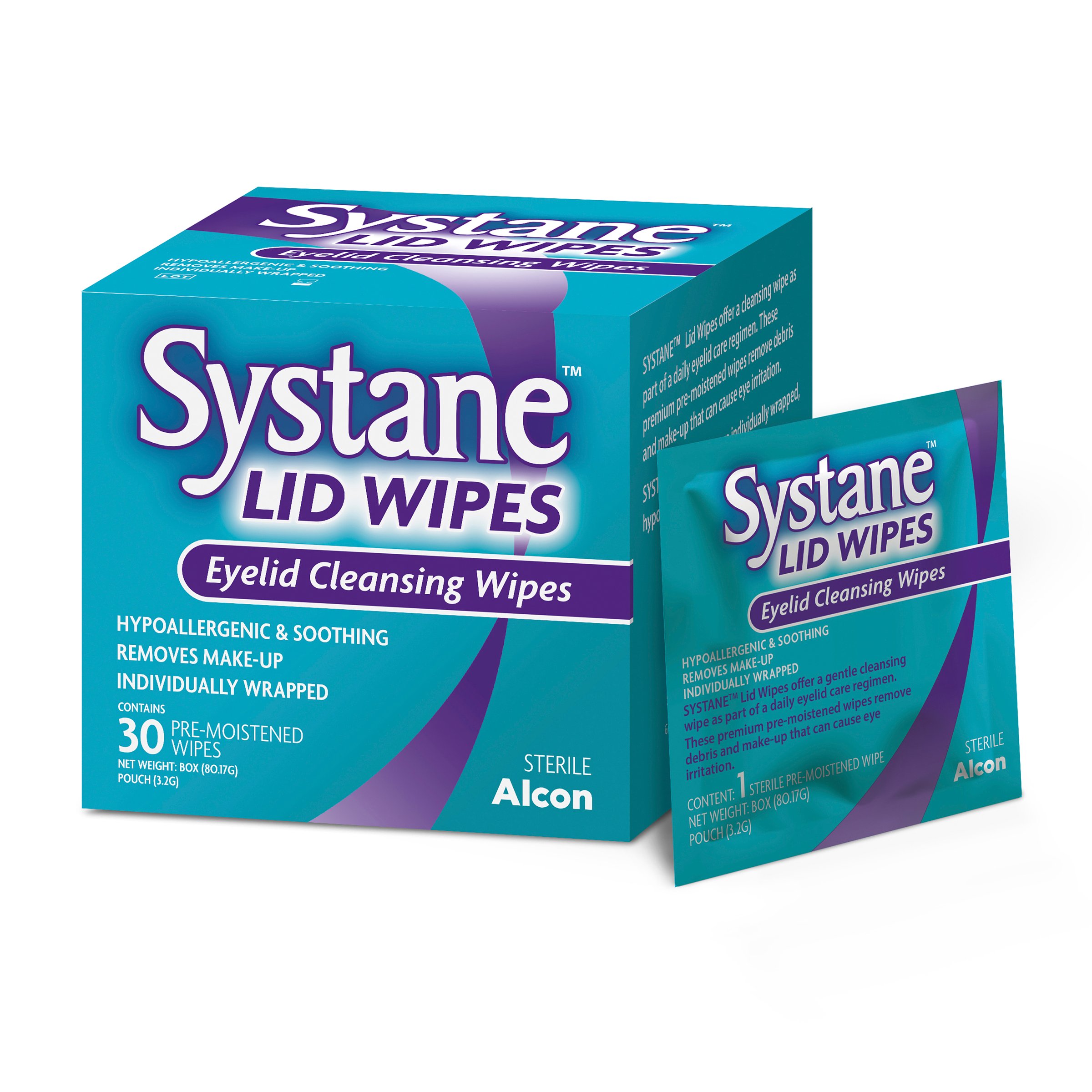Systane Lid Wipes 30 pack - Image 5
