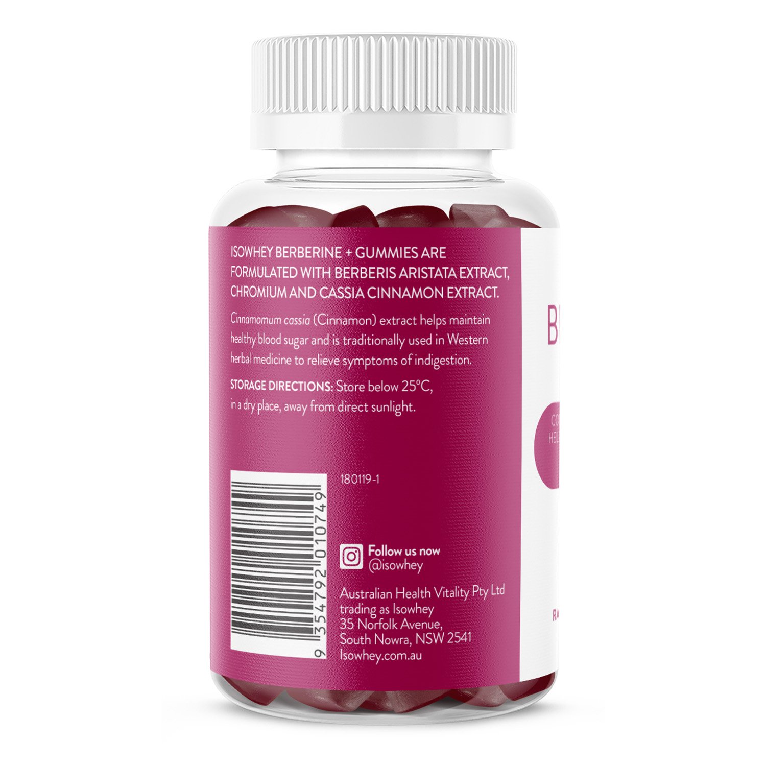 Isowhey Berberine Gummies 50 pastilles - Image 2