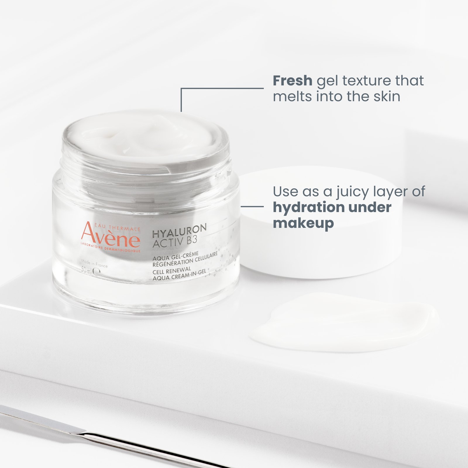 Avene Hyaluron Activ B3 Renewal Firming Aqua Cream-In-Gel 50ml - Image 2