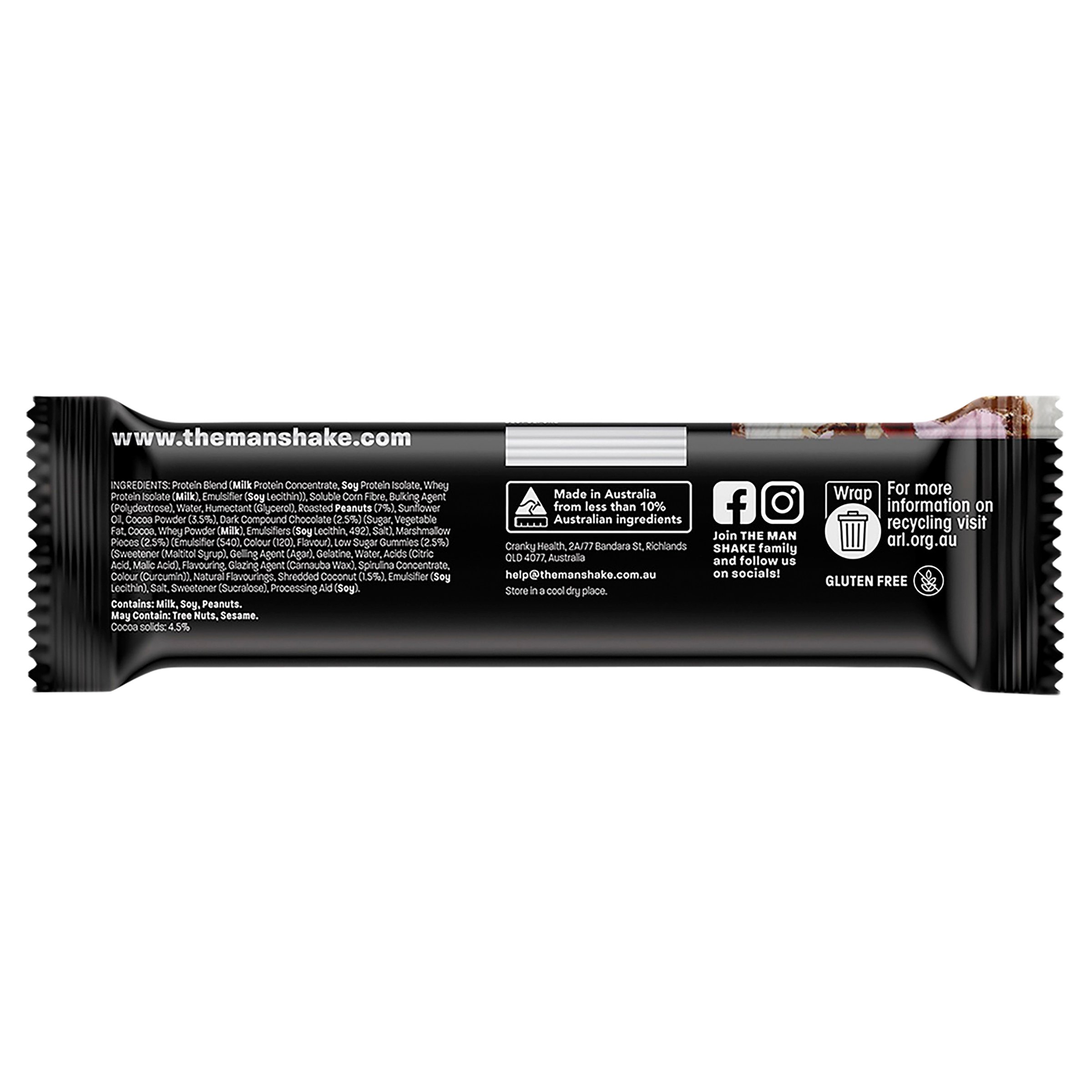 The Man Bar Rocky Road 50g - Image 3