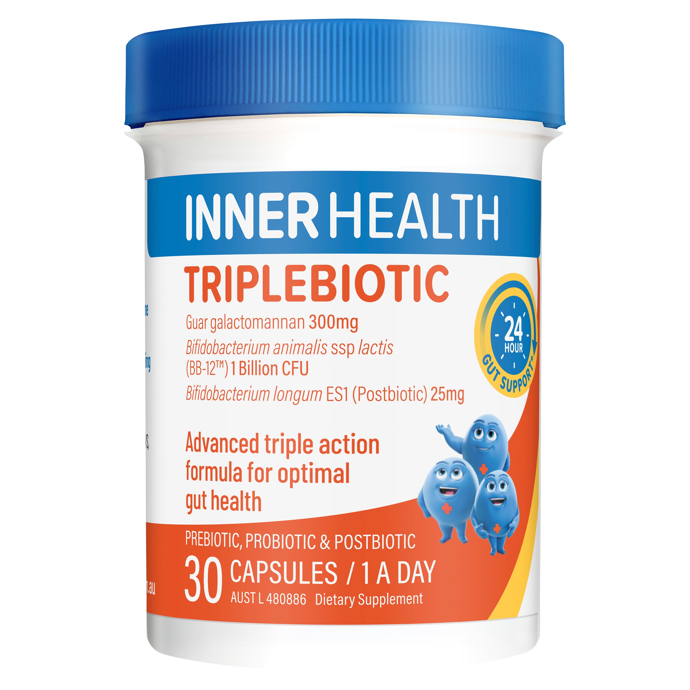 Inner Health Triplebiotic 30 capsules - Image 1