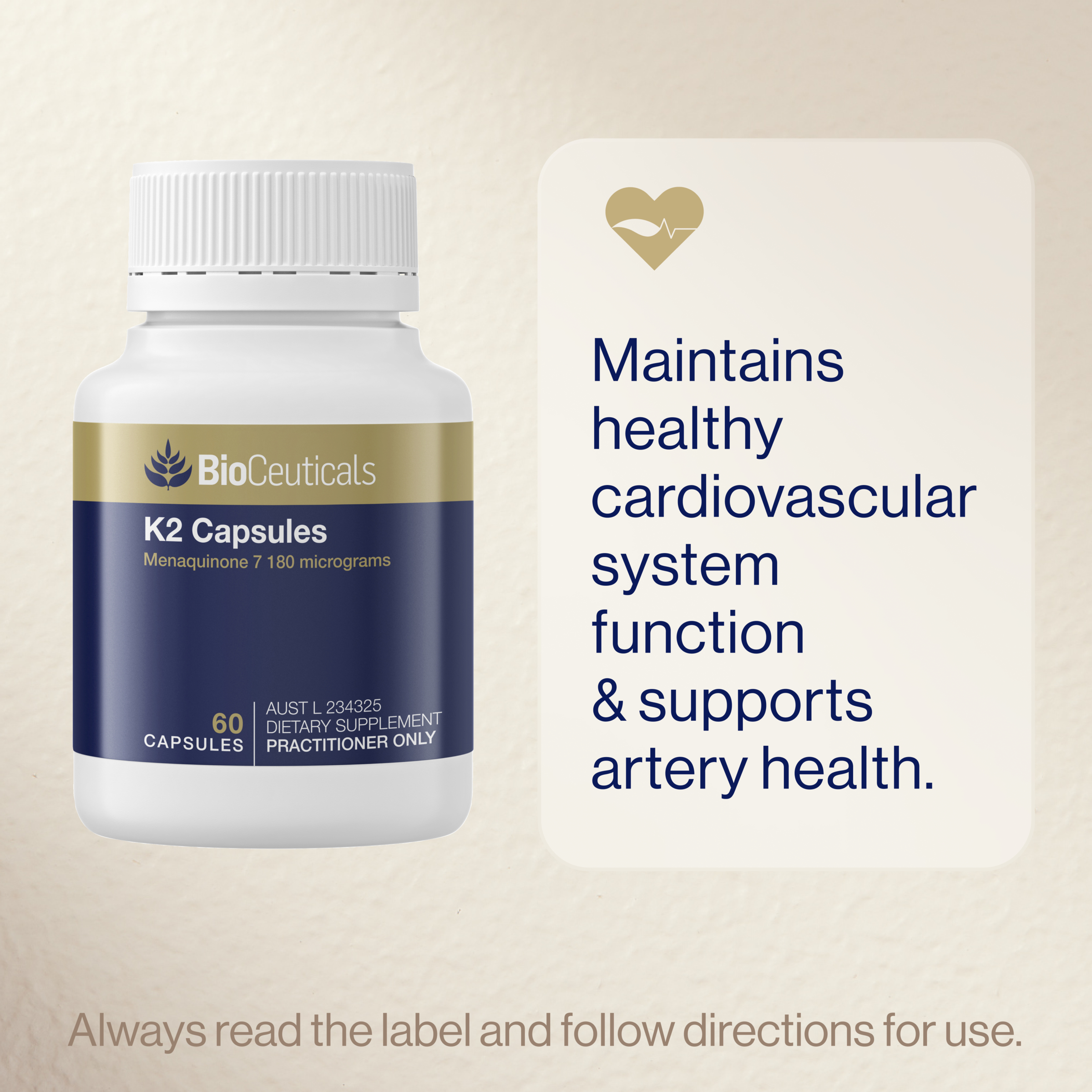 BioCeuticals K2 - 60 capsules - Image 6