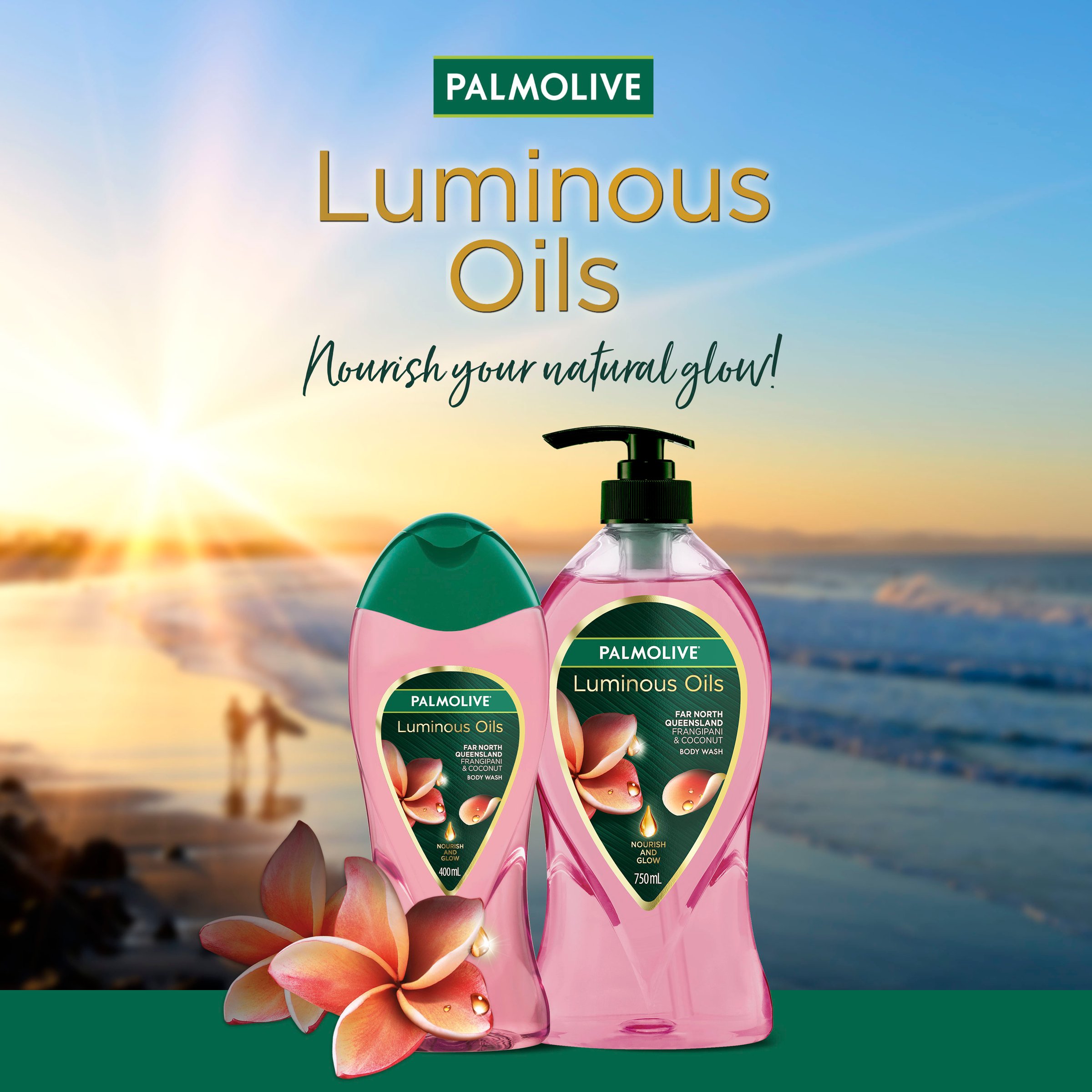 Palmolive Body Wash Luminous Oils Enriching Coconut 400ml - Image 5