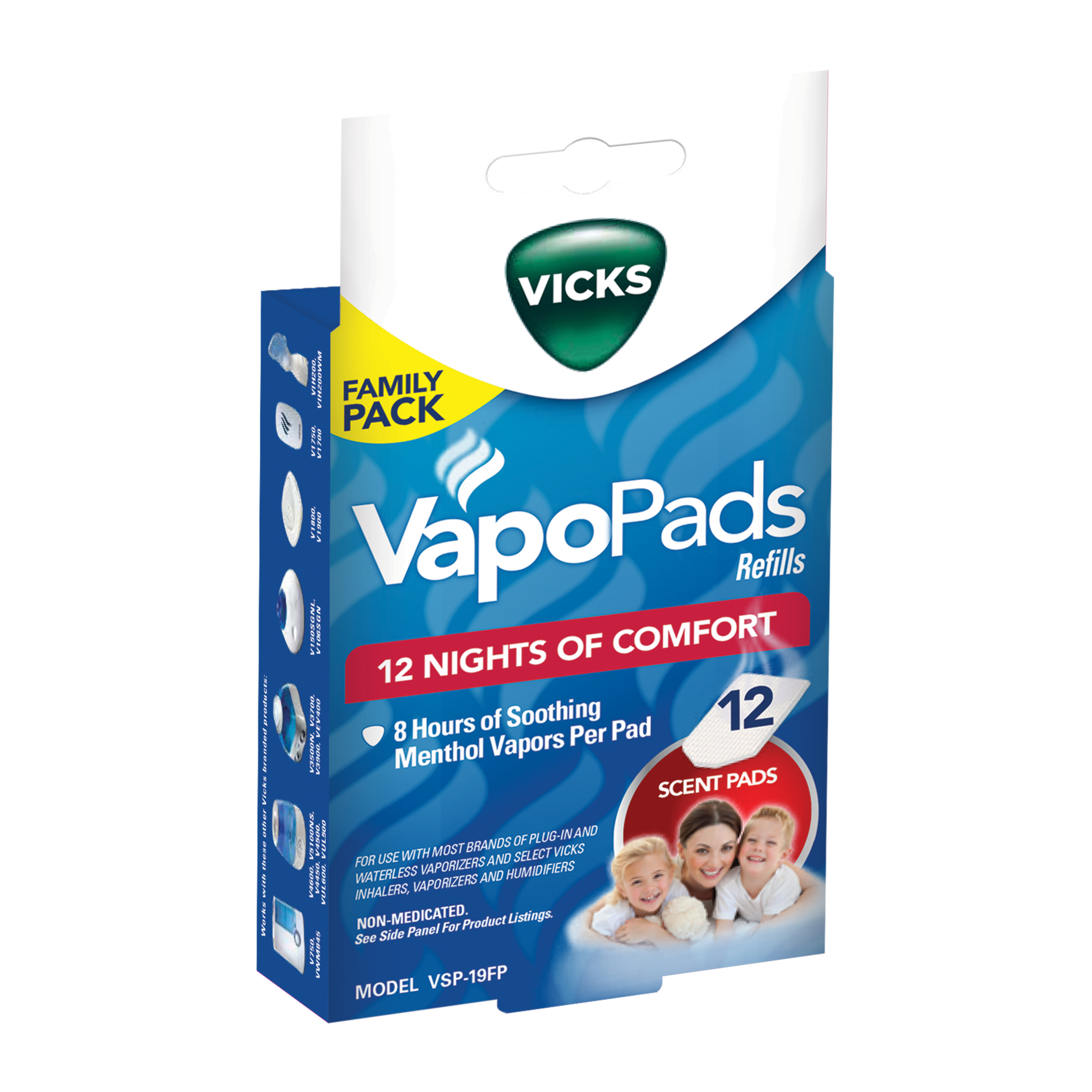 Vicks Vapopads Family 12 pack - Image 4