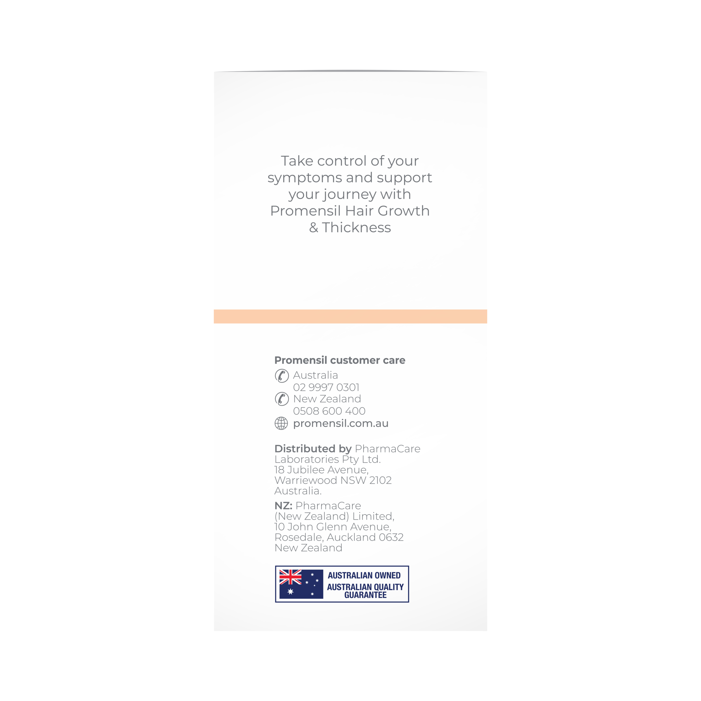 Promensil Hair Growth & Thickness 40 tablets - Image 3