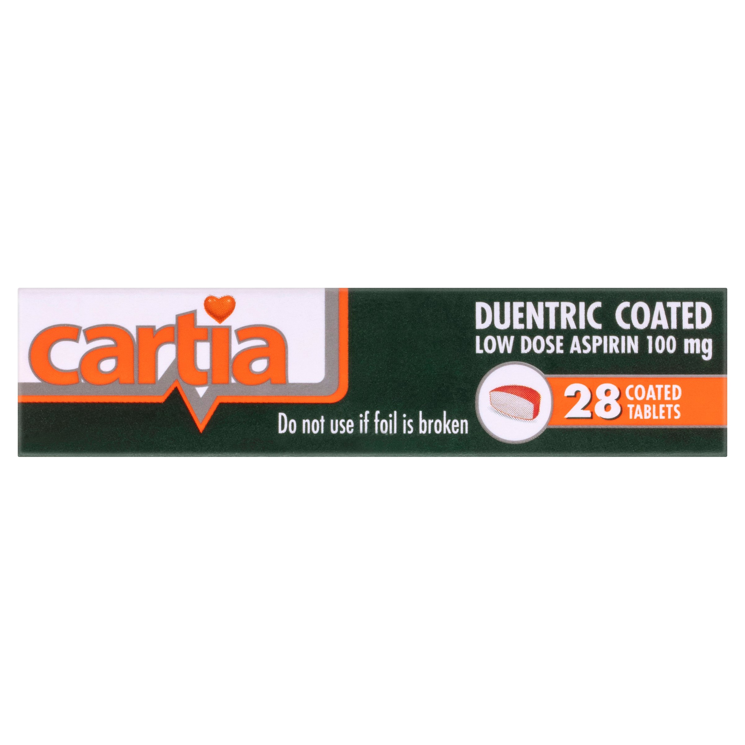Cartia 100mg - 28 tablets - Image 3