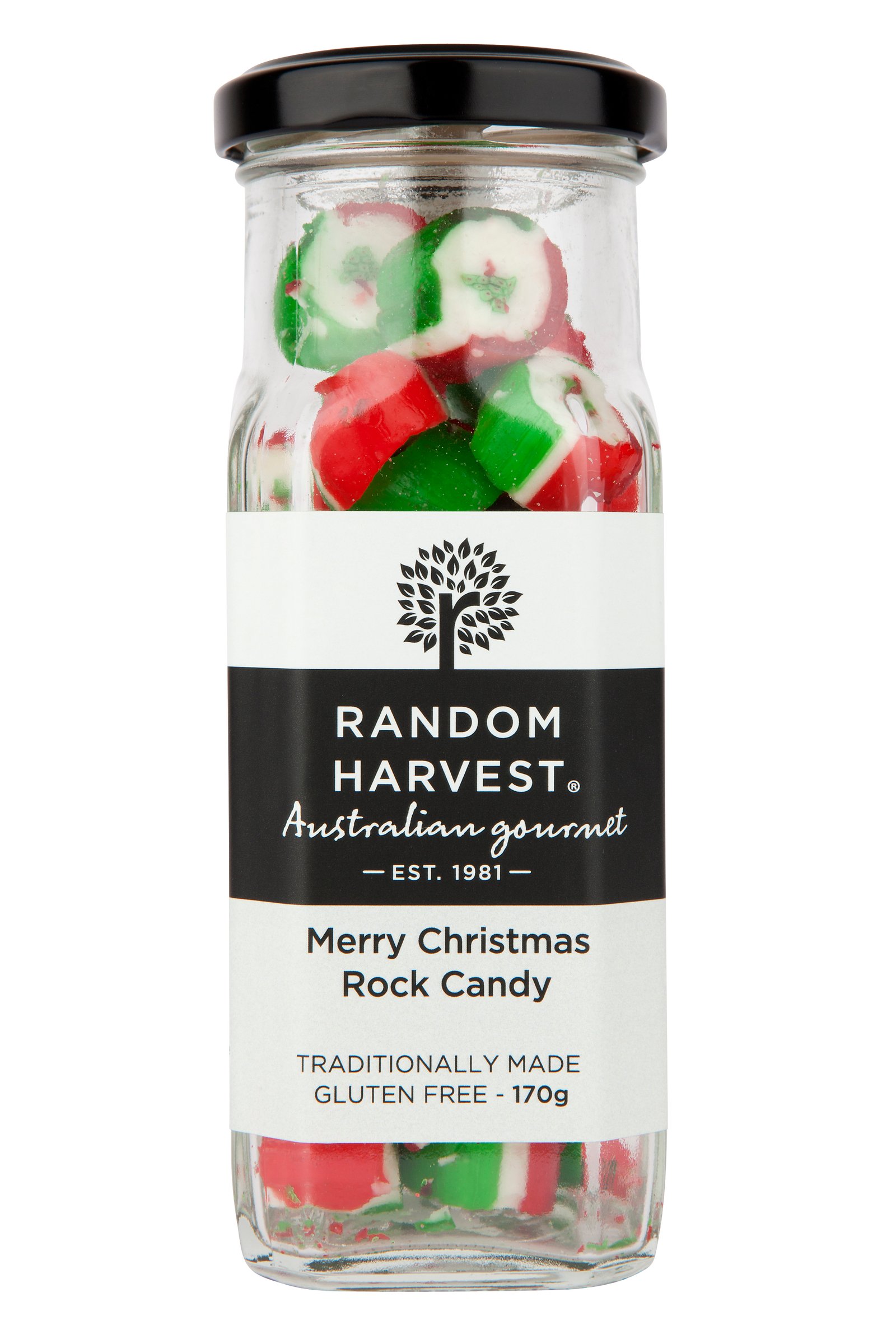 Random Harvest Merry Christmas Rock Candy 170g