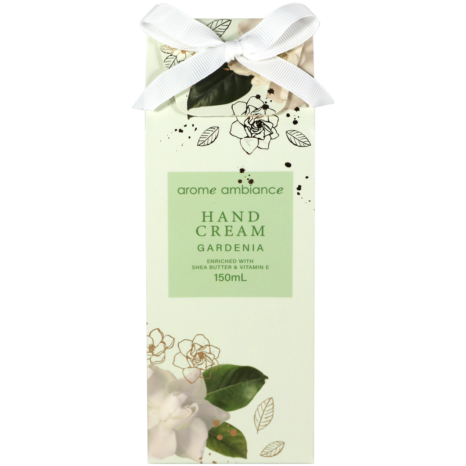 Arome Ambiance Floral Glimmer Hand Cream Gardenia 150ml - Image 1