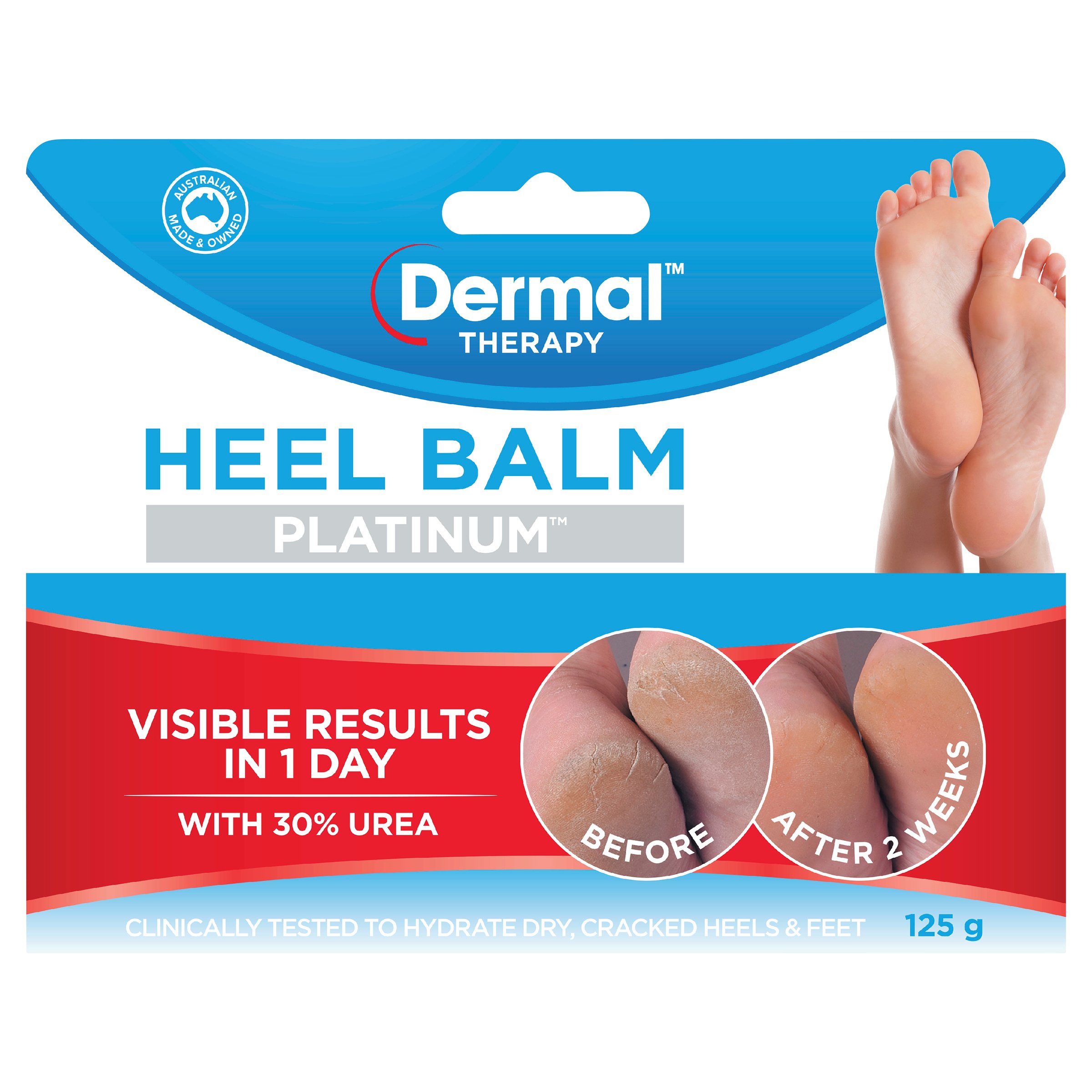 Dermal Therapy Heel Balm Platinum 125g - Image 3