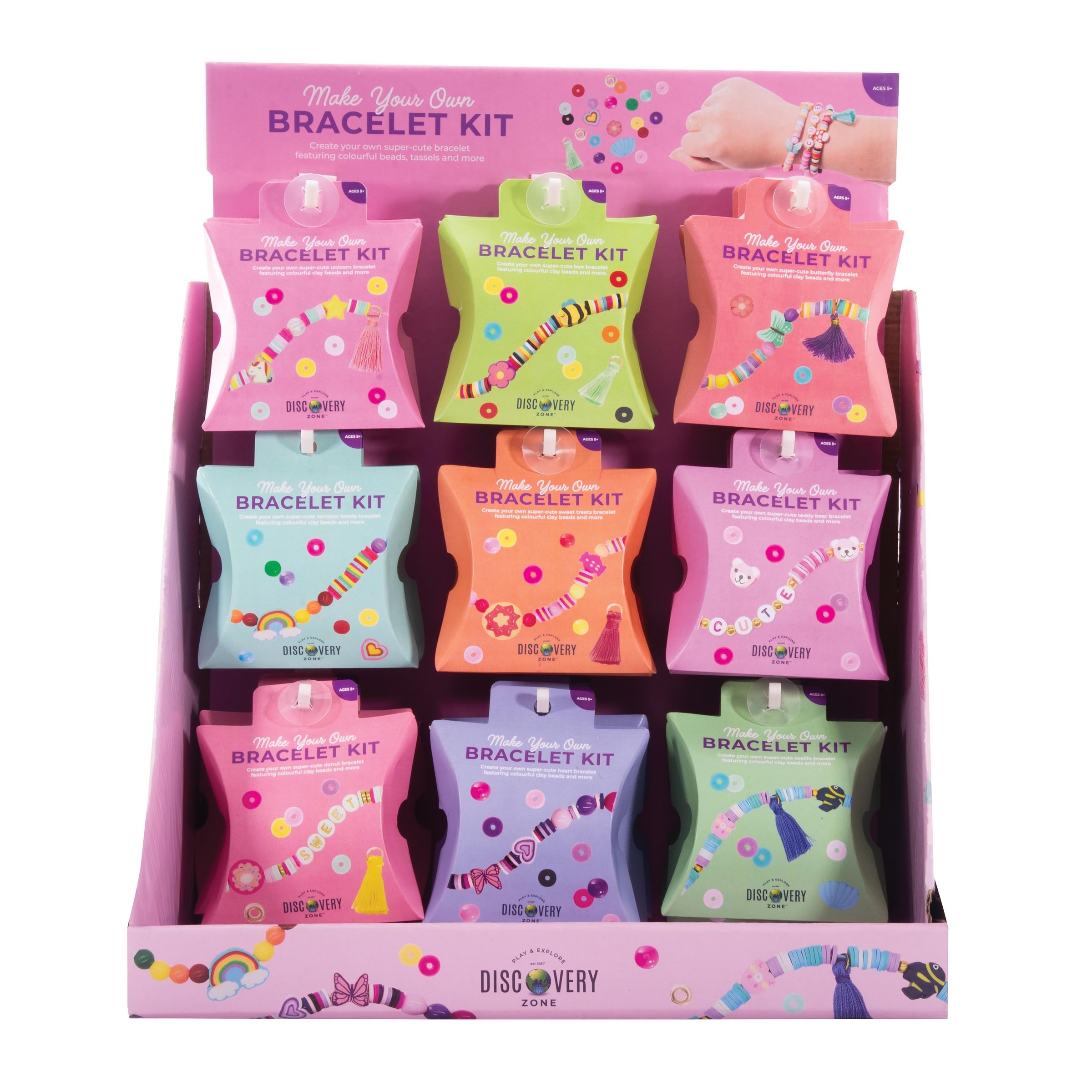 Discovery Zone Make Your Own Bracelet Set Assorted 1 each