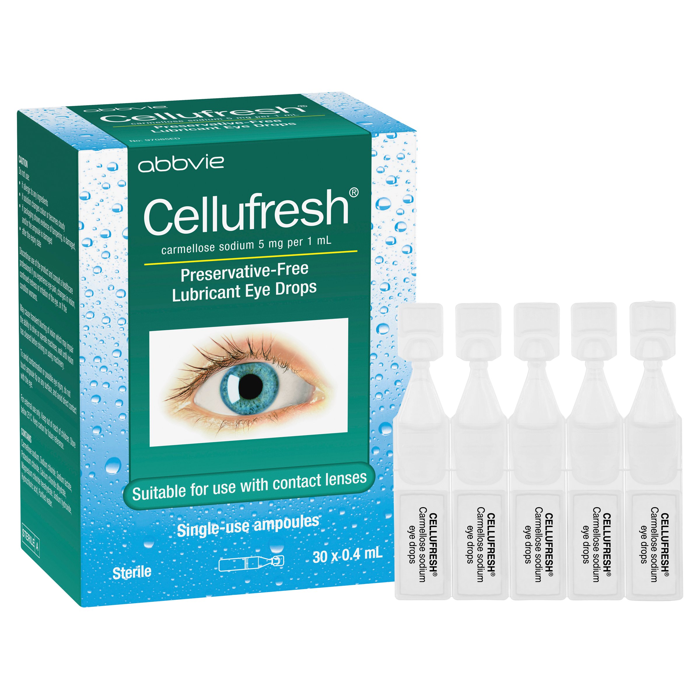 Cellufresh Eye Drops 5mg/ml - 30 ampoules - Image 6