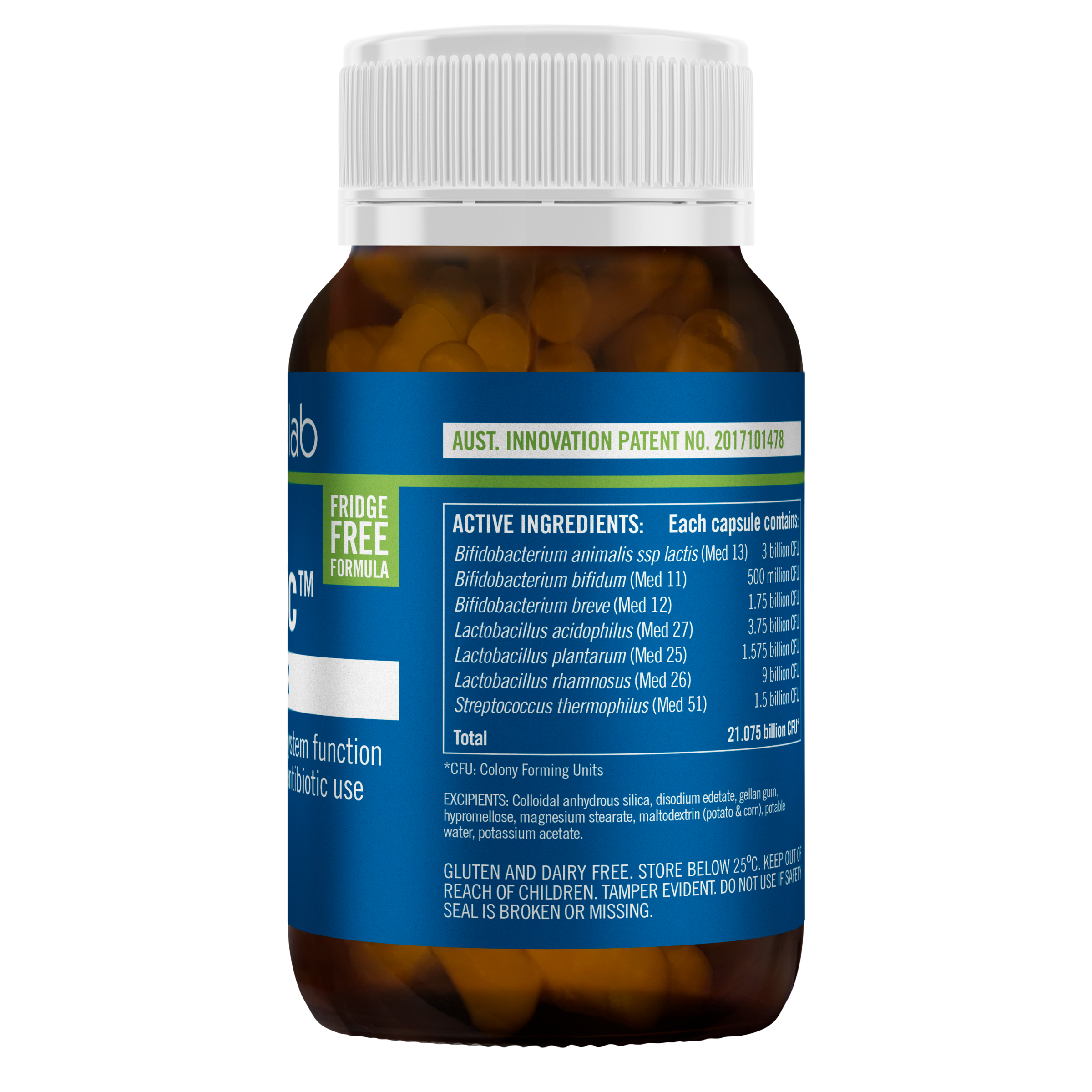 Bioglan Medlab MultiBiotic 60 capsules - Image 3