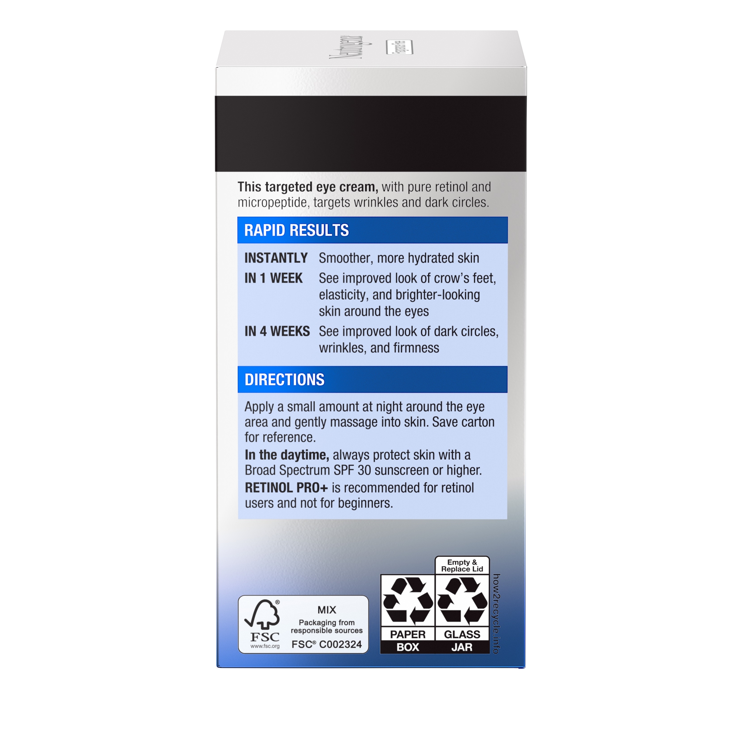Neutrogena Rapid Wrinkle Repair Pro+ Eye Cream 14g - Image 3