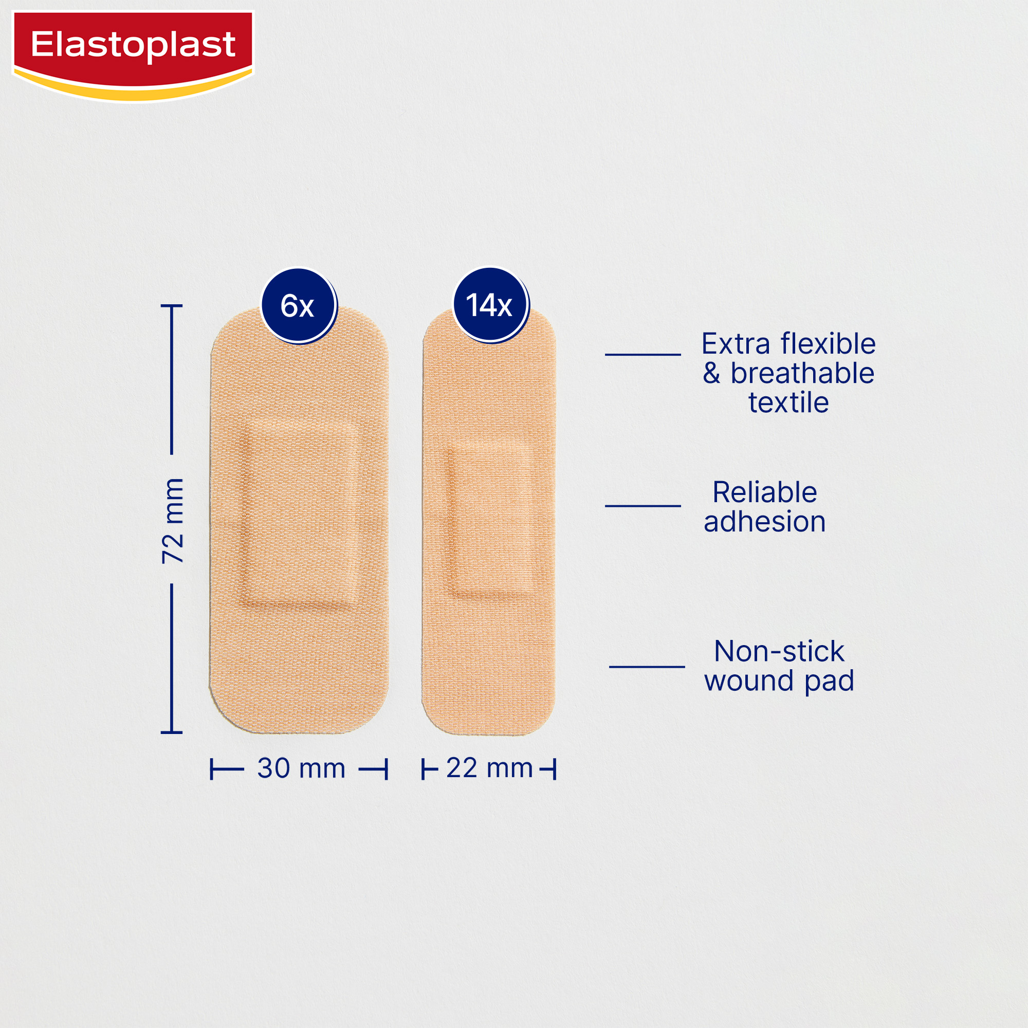 Elastoplast Flexi Fabric Strips 20 pack - Image 4