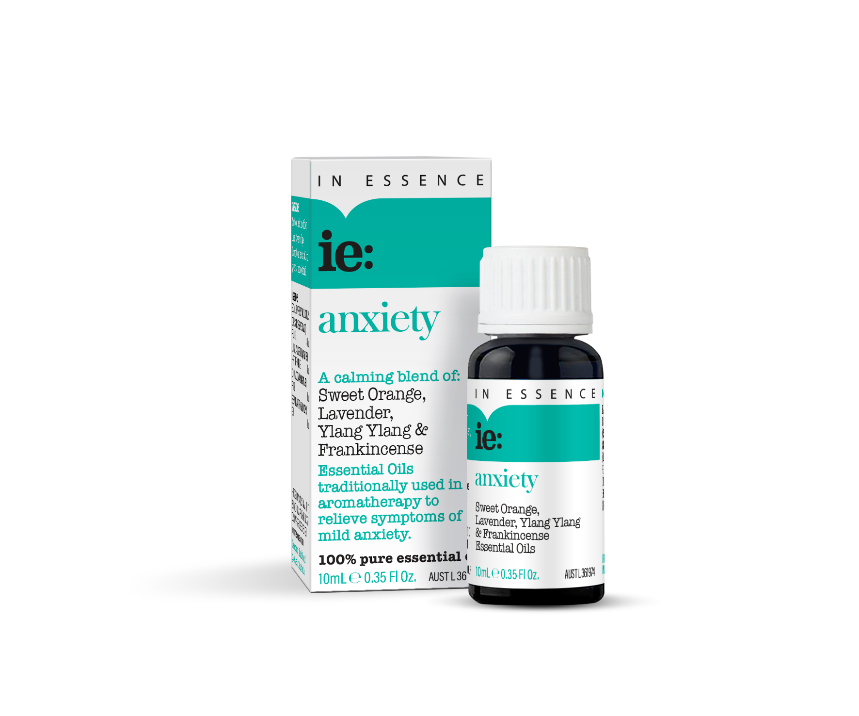 In Essence Anxiety Pure Essential Oil Blend 10ml