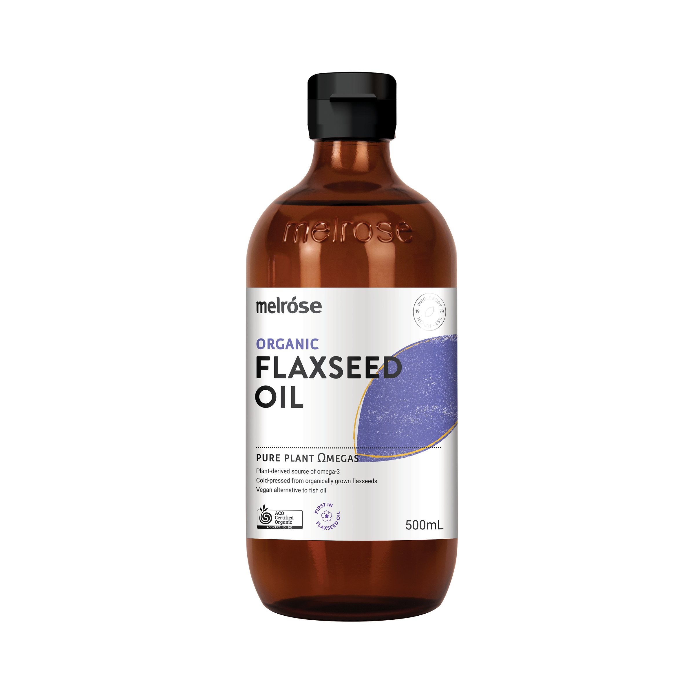 Melrose Organic Flaxseed Oil 500ml - Image 1