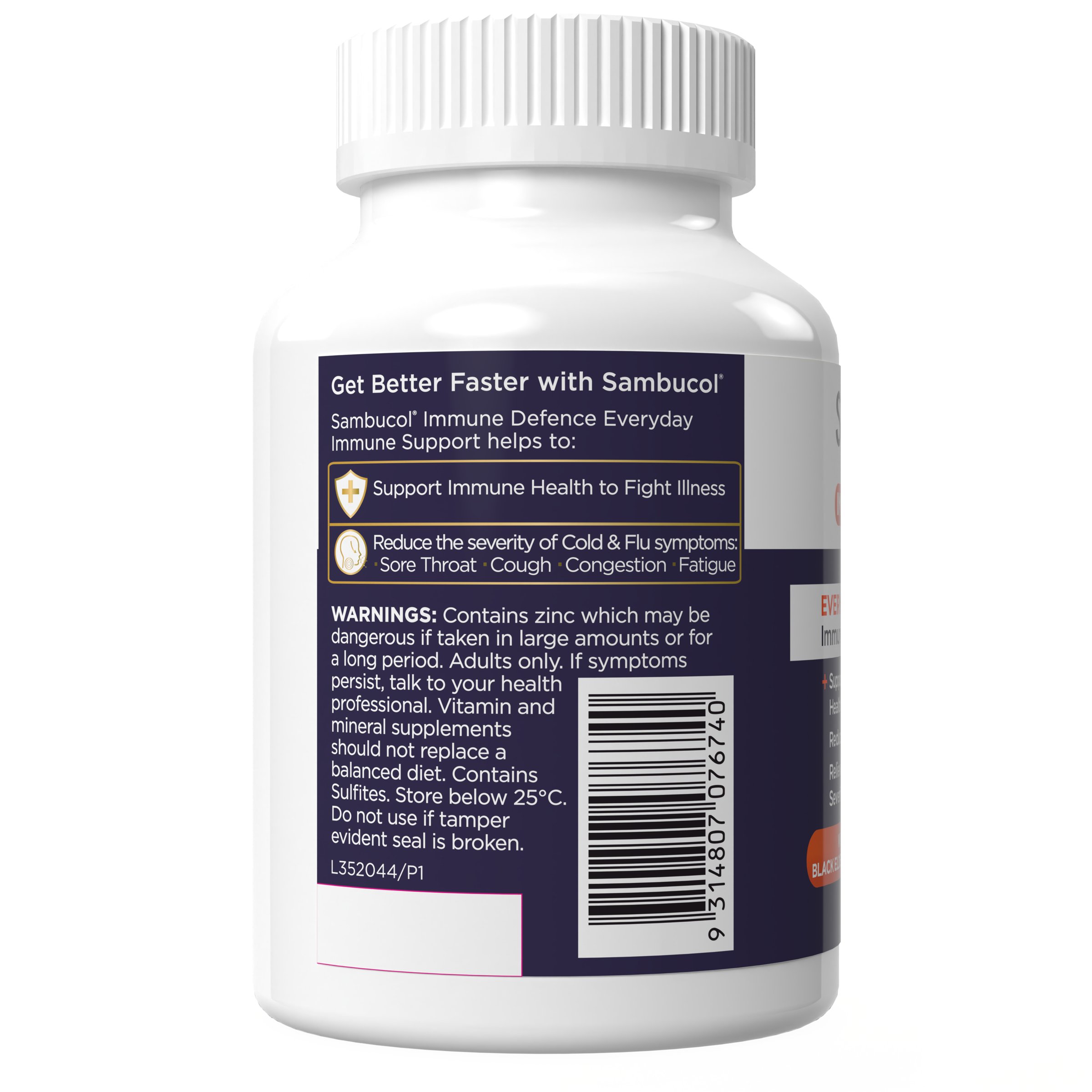 Sambucol Immune Defence Everyday 60 capsules - Image 2