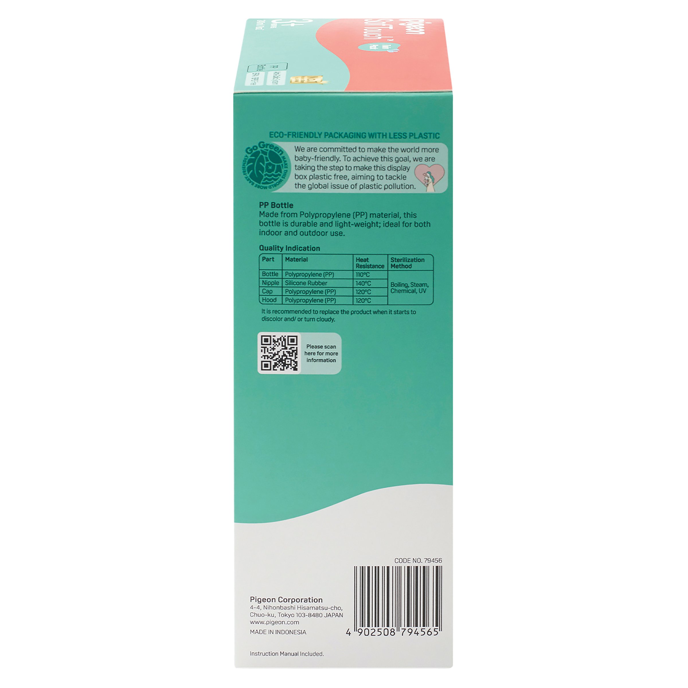 Pigeon Softouch 3 Bottle Twin PP 240ml - Image 4