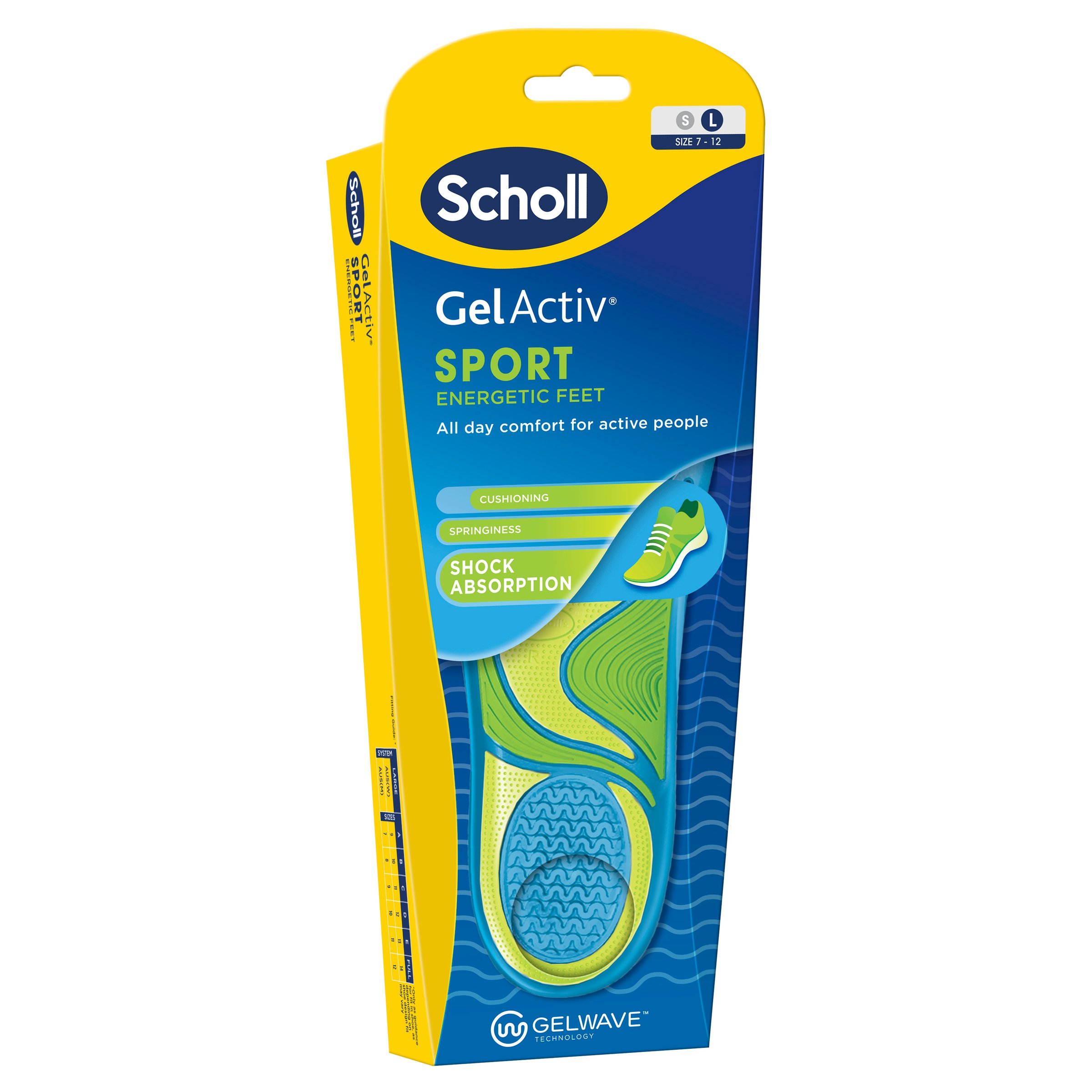 Dr.Scholl's Gel Activ Insole Sport Large 1 each - Image 8