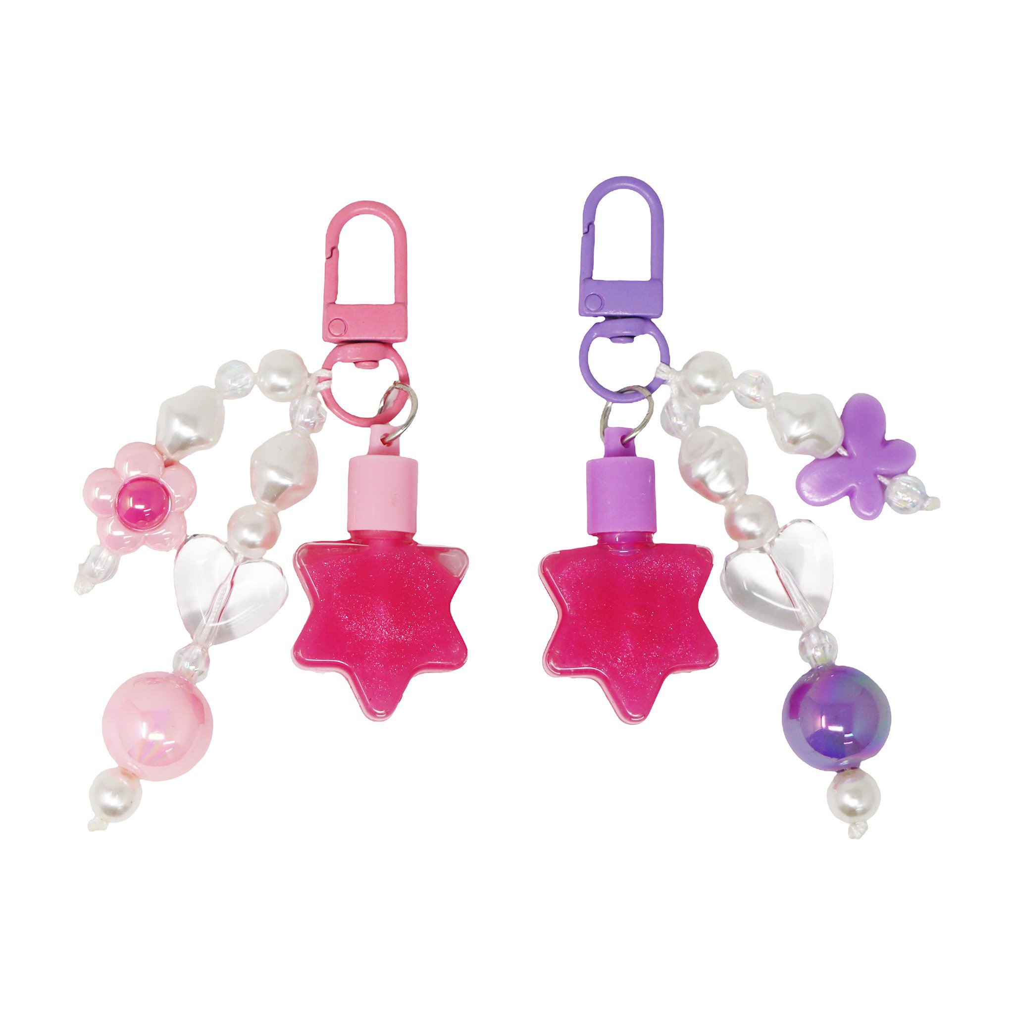 Pink Poppy Lip Gloss Keyring Assorted 1 each - Image 2