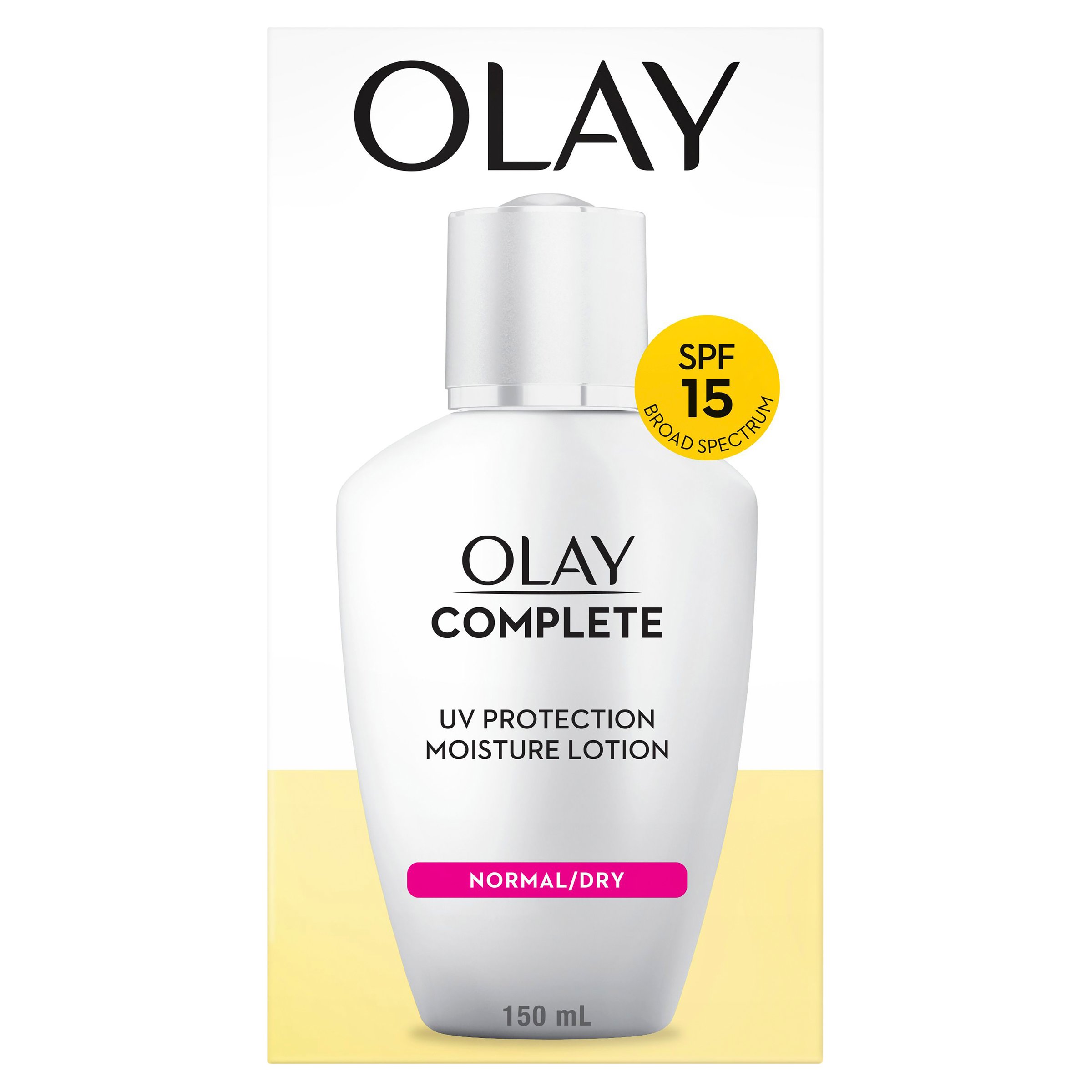 Olay Complete UV Protection Moisture Lotion Normal/Dry SPF15 - 150ml - Image 1
