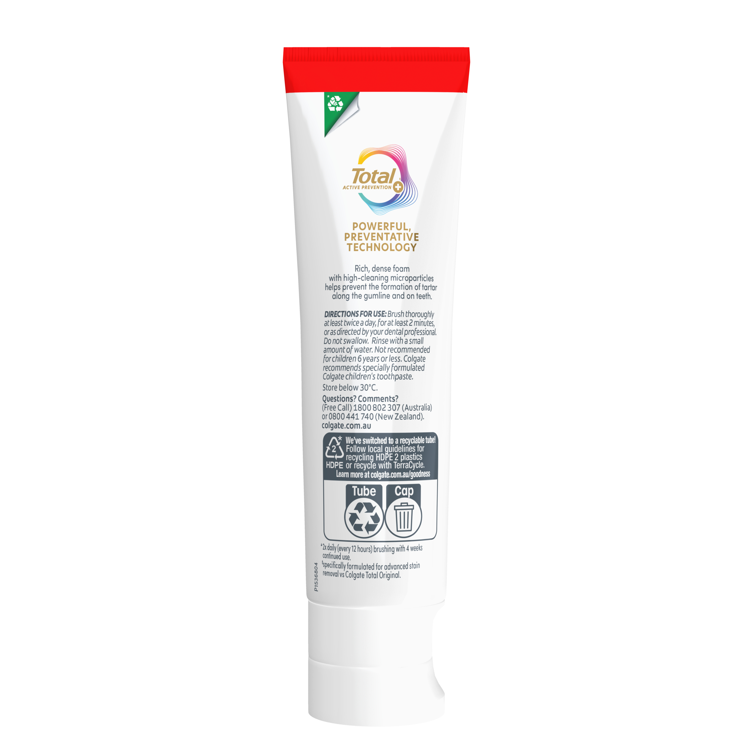 Colgate Toothpaste Total Advance Clean 115g - Image 7