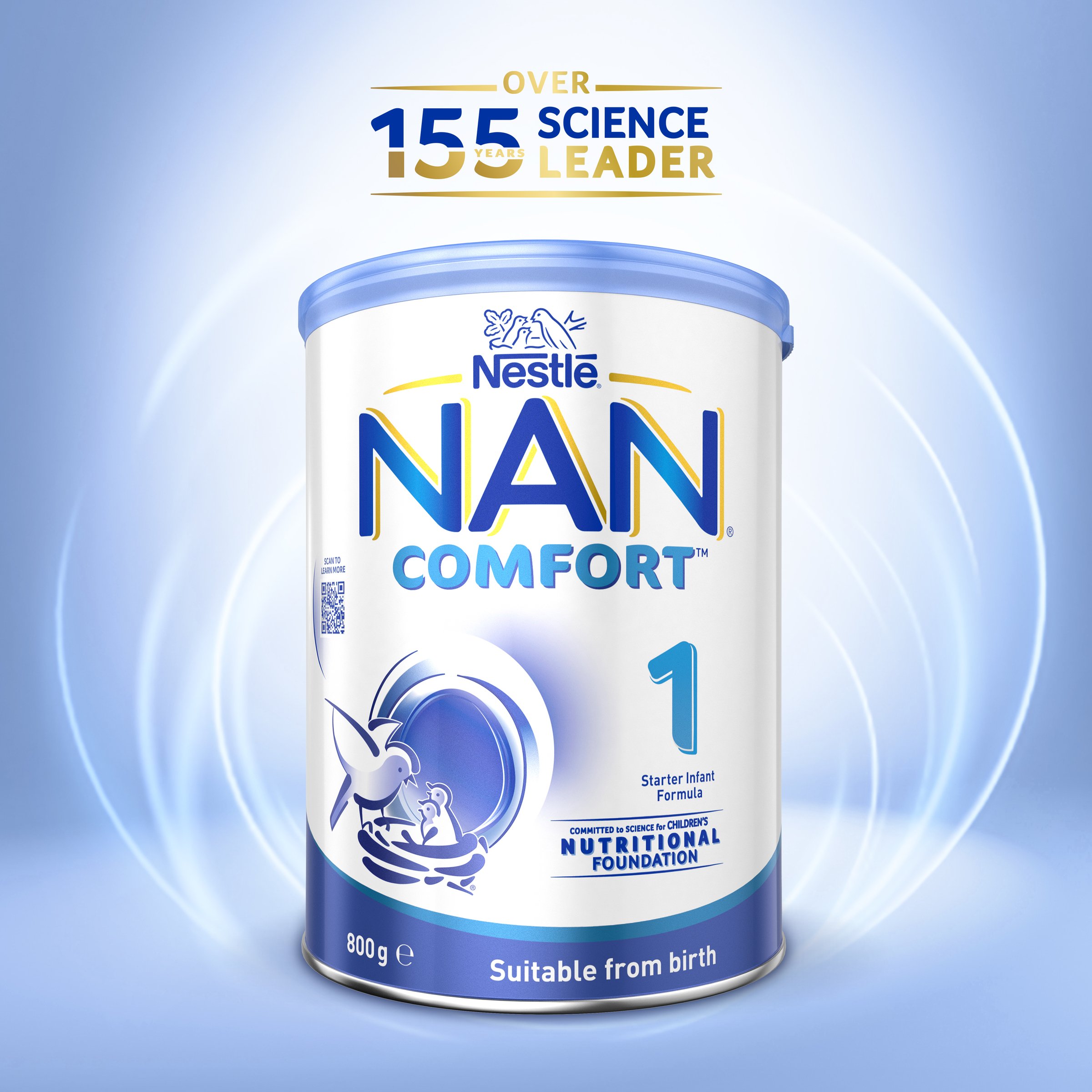 Nestle NAN Comfort Stage 1 - 800g - Image 3