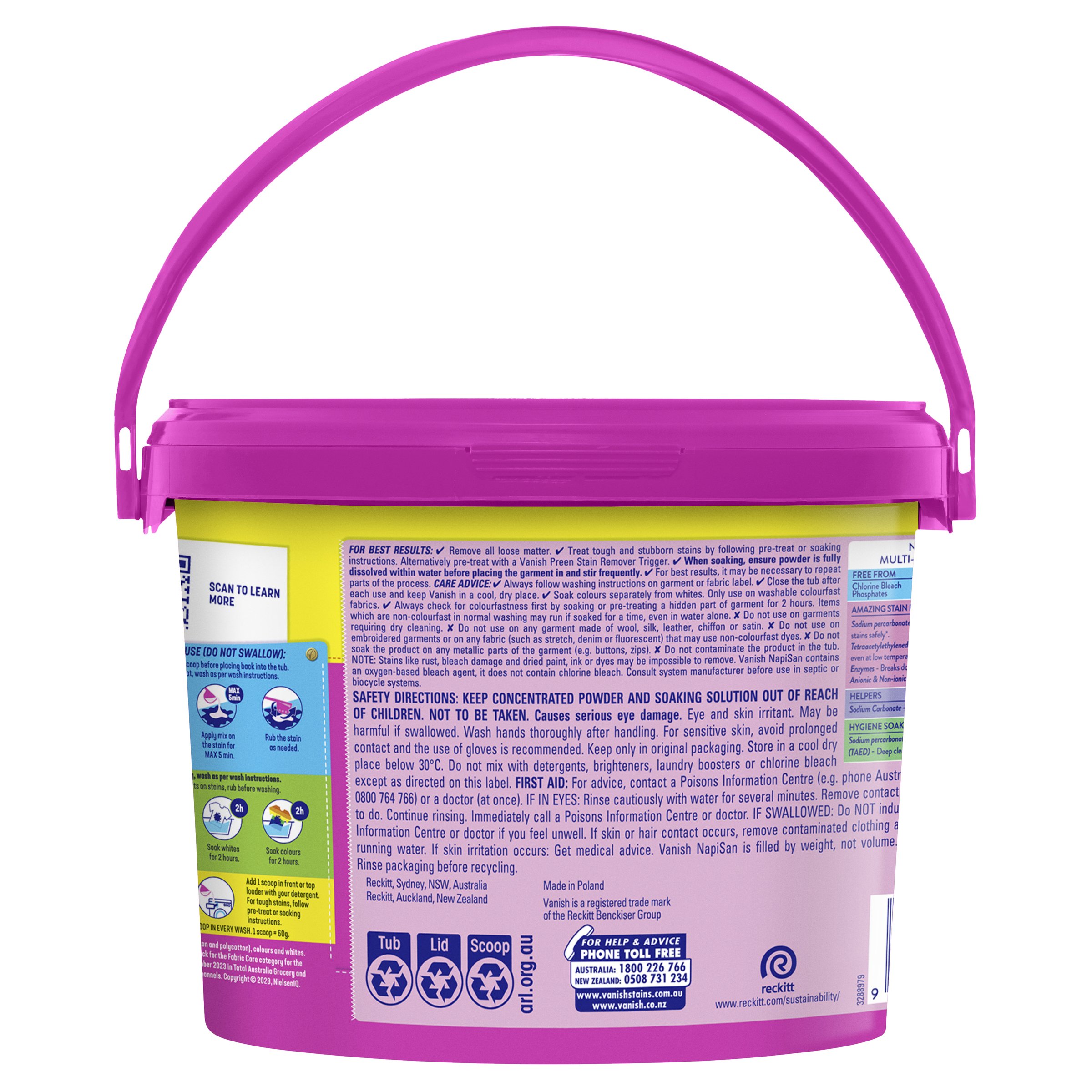 Napisan Vanish OxiAction 3kg - Image 2