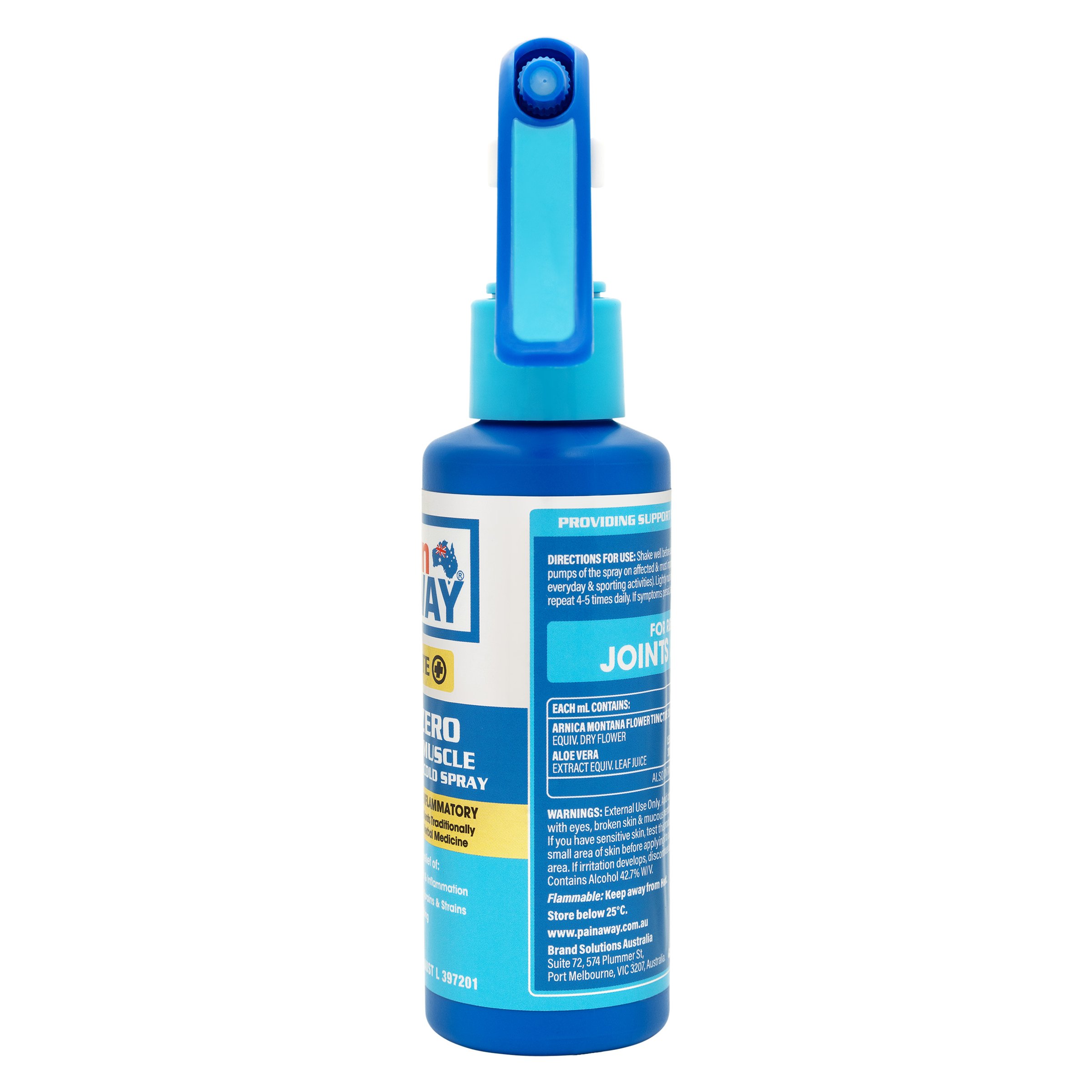 Pain Away Forte+ Sub Zero Pain Relief Cold Spray 100ml - Image 2