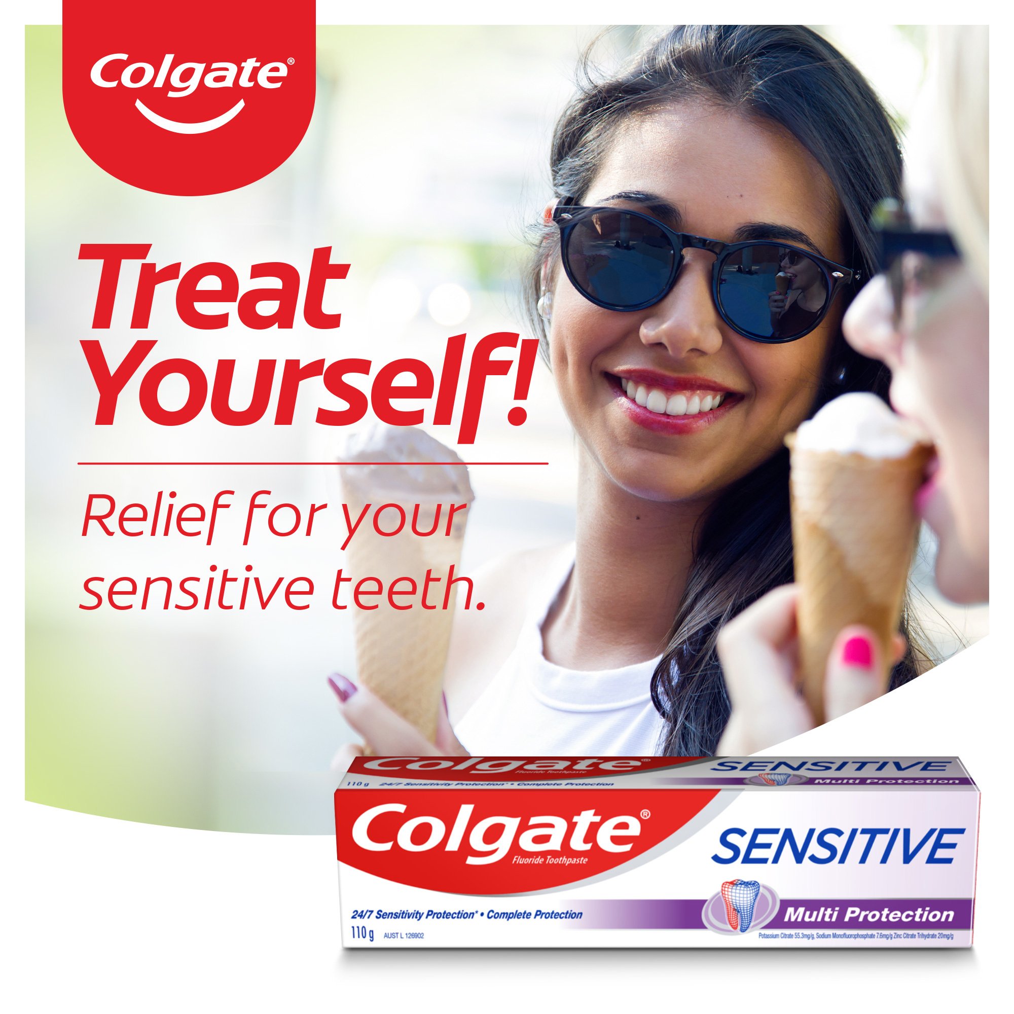 Colgate Sensitive Multi Protect Toothpaste 110g - Image 6