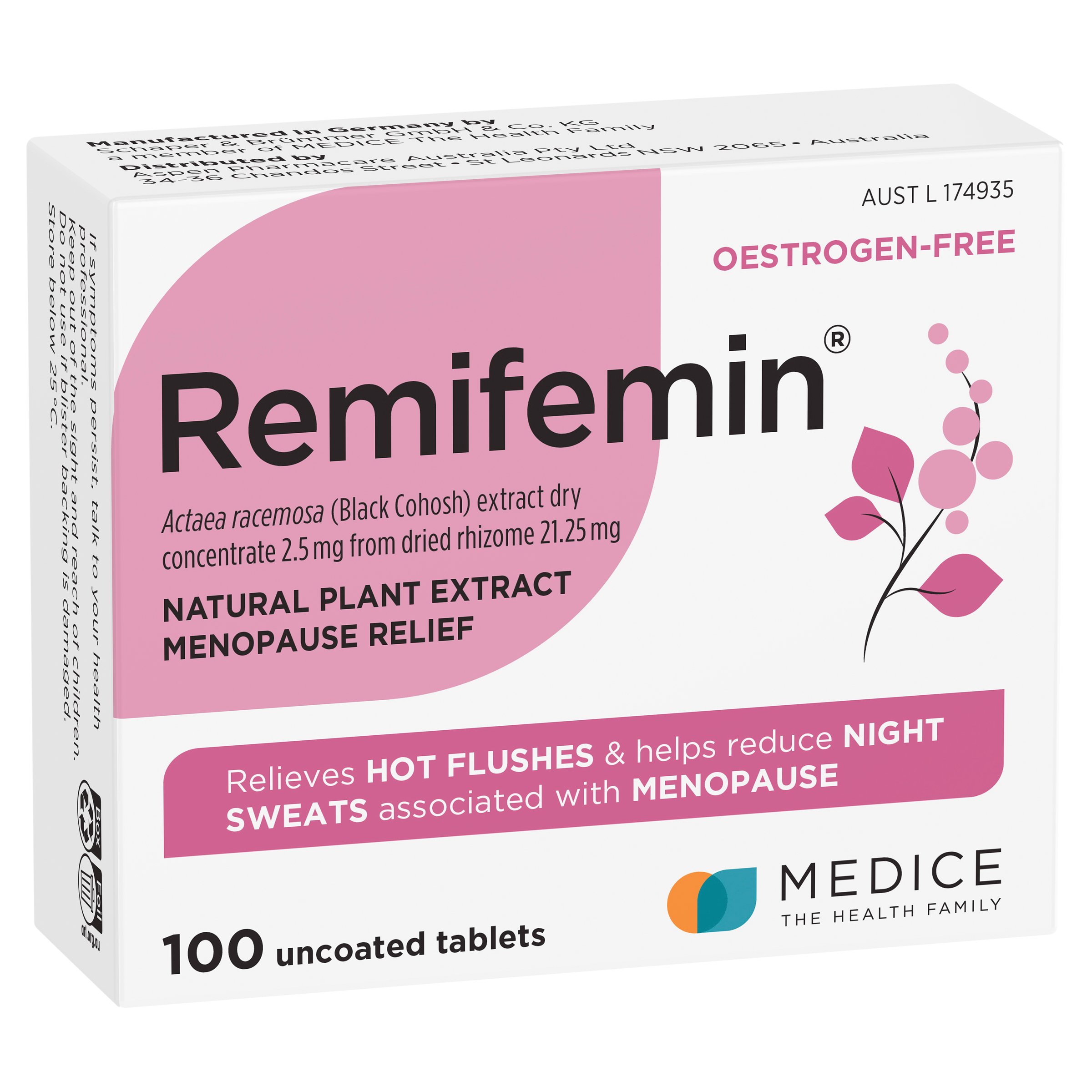 Remifemin Remifemin 100 tablets - Image 6