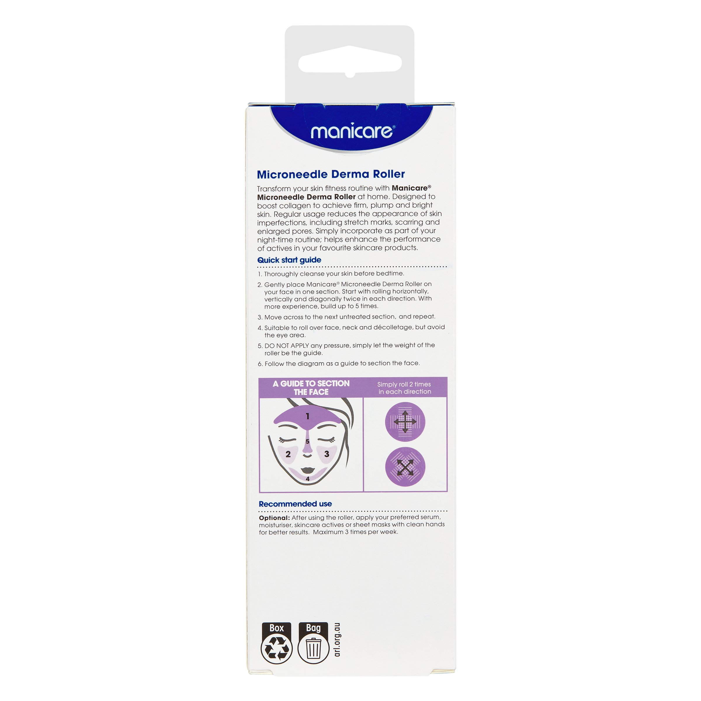 Manicare Microneedle Derma Roller 1 each - Image 2