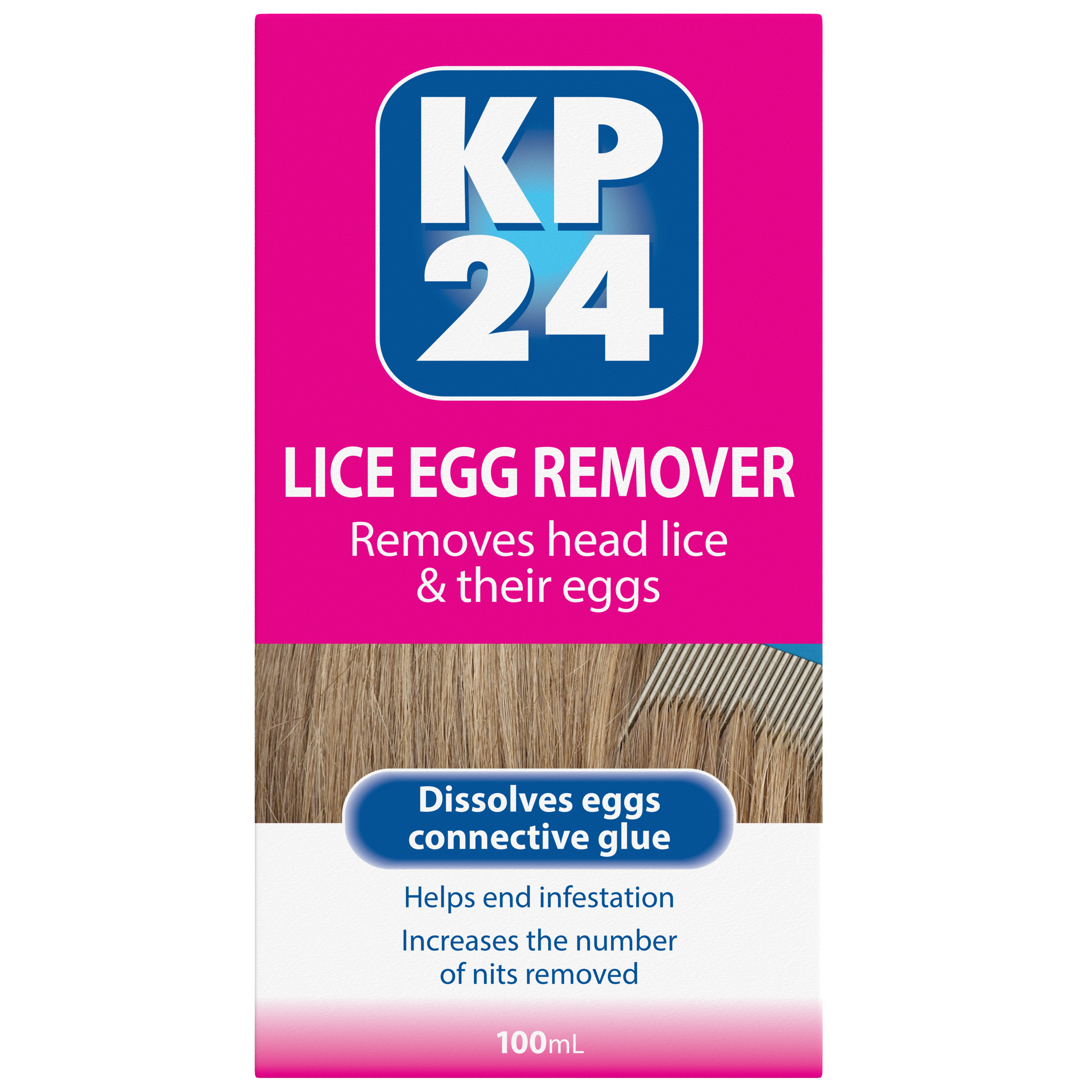 KP24 Head Lice Egg Remover 100ml