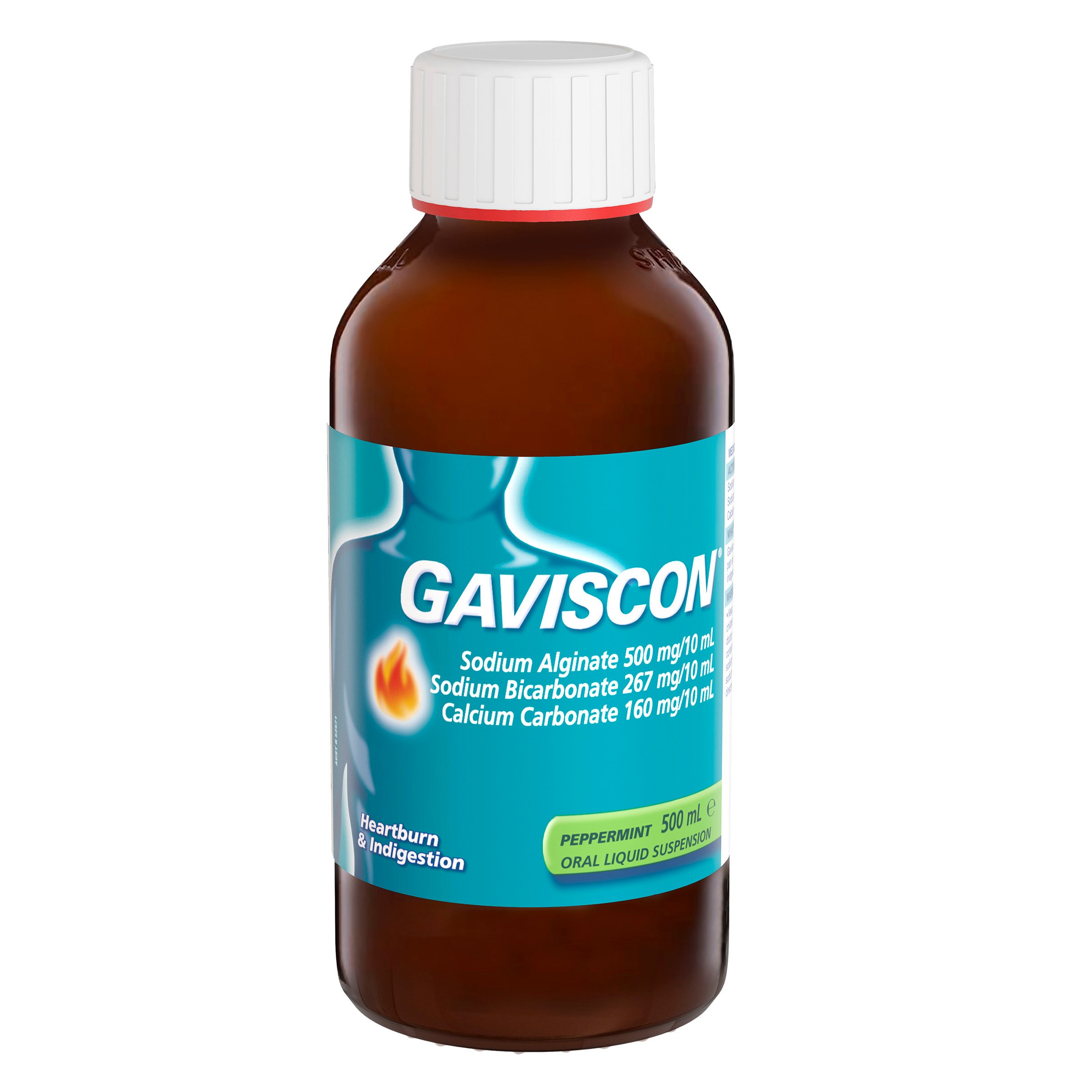 Gaviscon Liquid Peppermint 500ml - Image 8