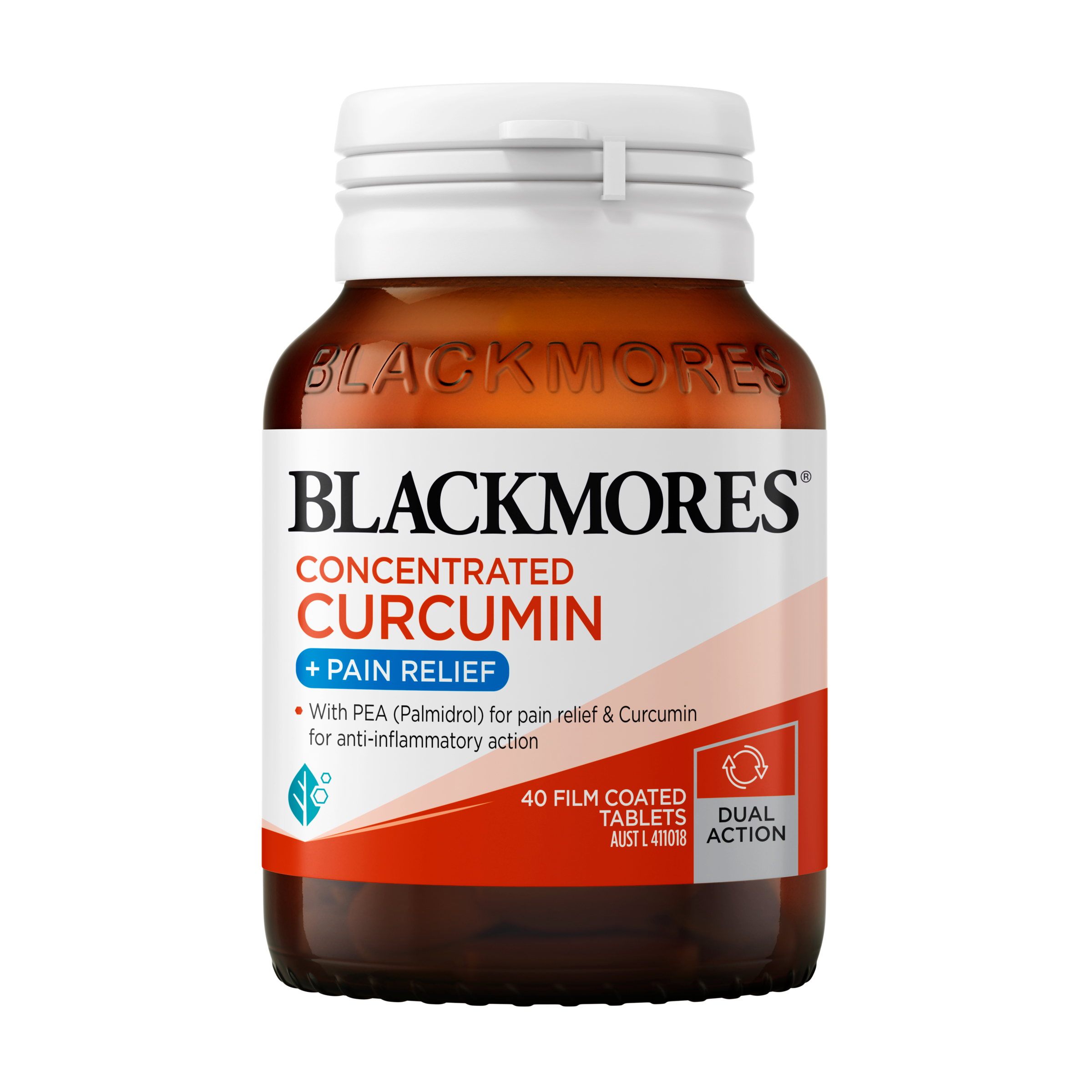 Blackmores Concentrated Curcumin + Pain Relief 40 tablets - Image 1