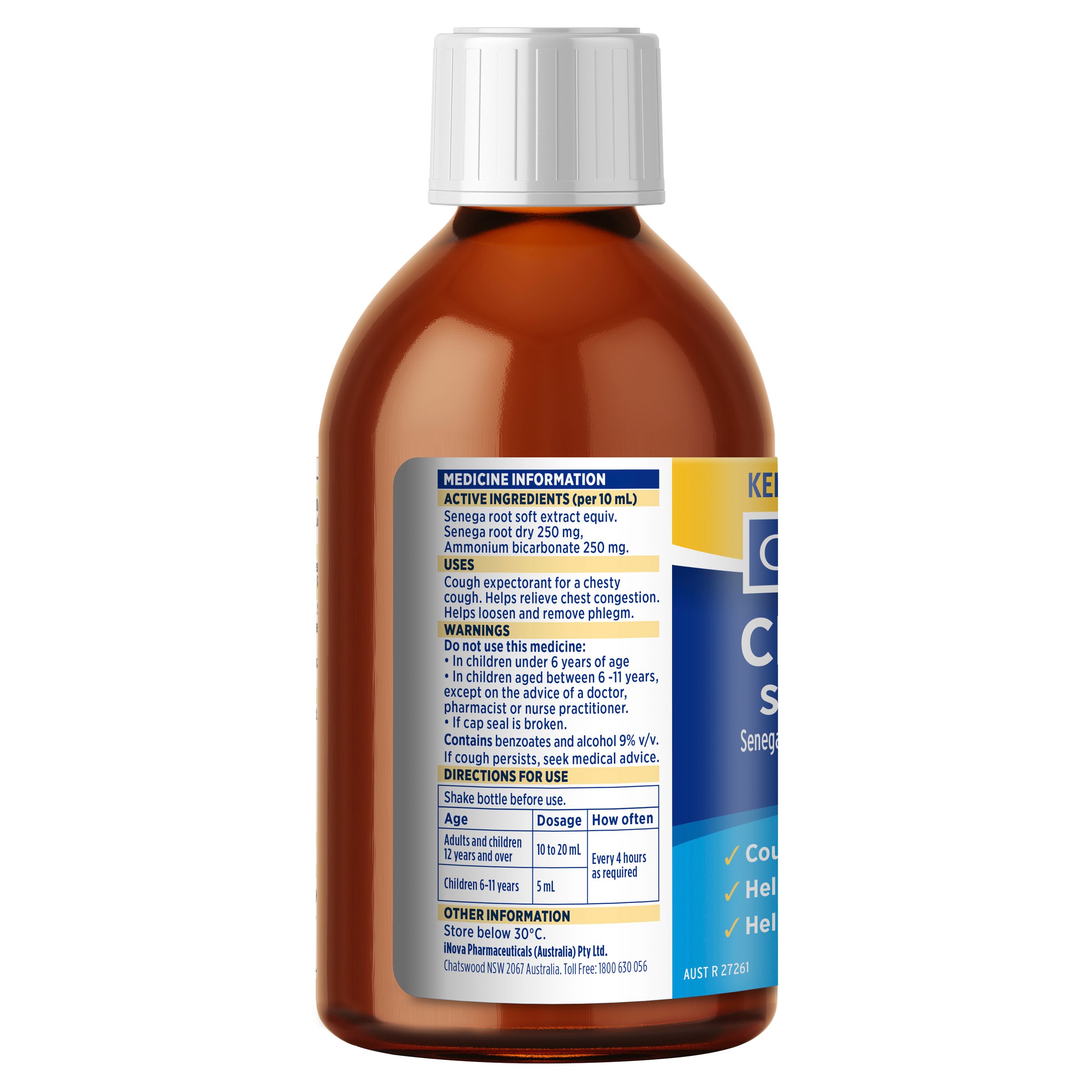 Gold Cross Senega & Ammonia 500ml - Image 2
