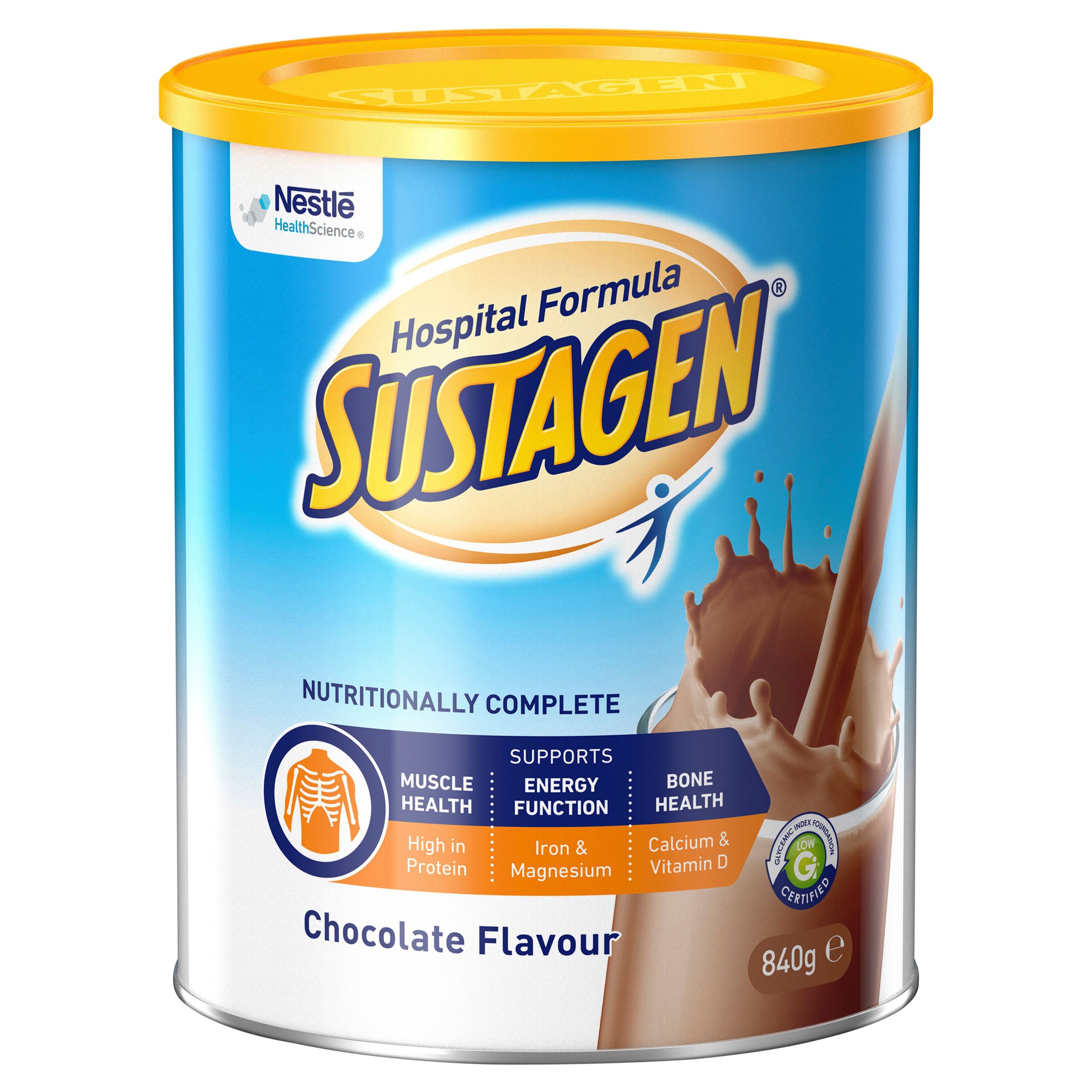 Sustagen Hospital Formula Chocolate Flavour 840g - Image 1