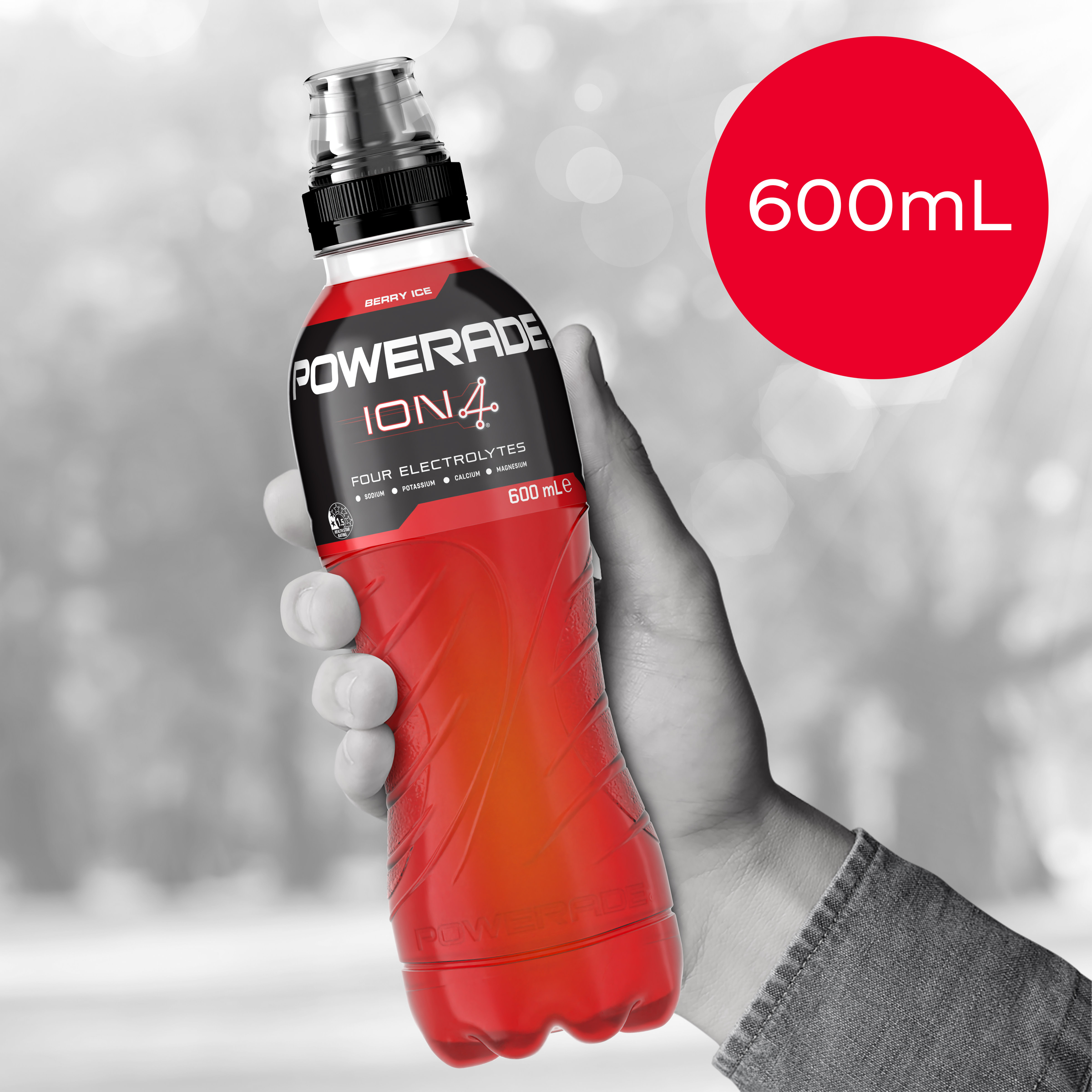 Powerade Berry Ice 600ml - Image 3