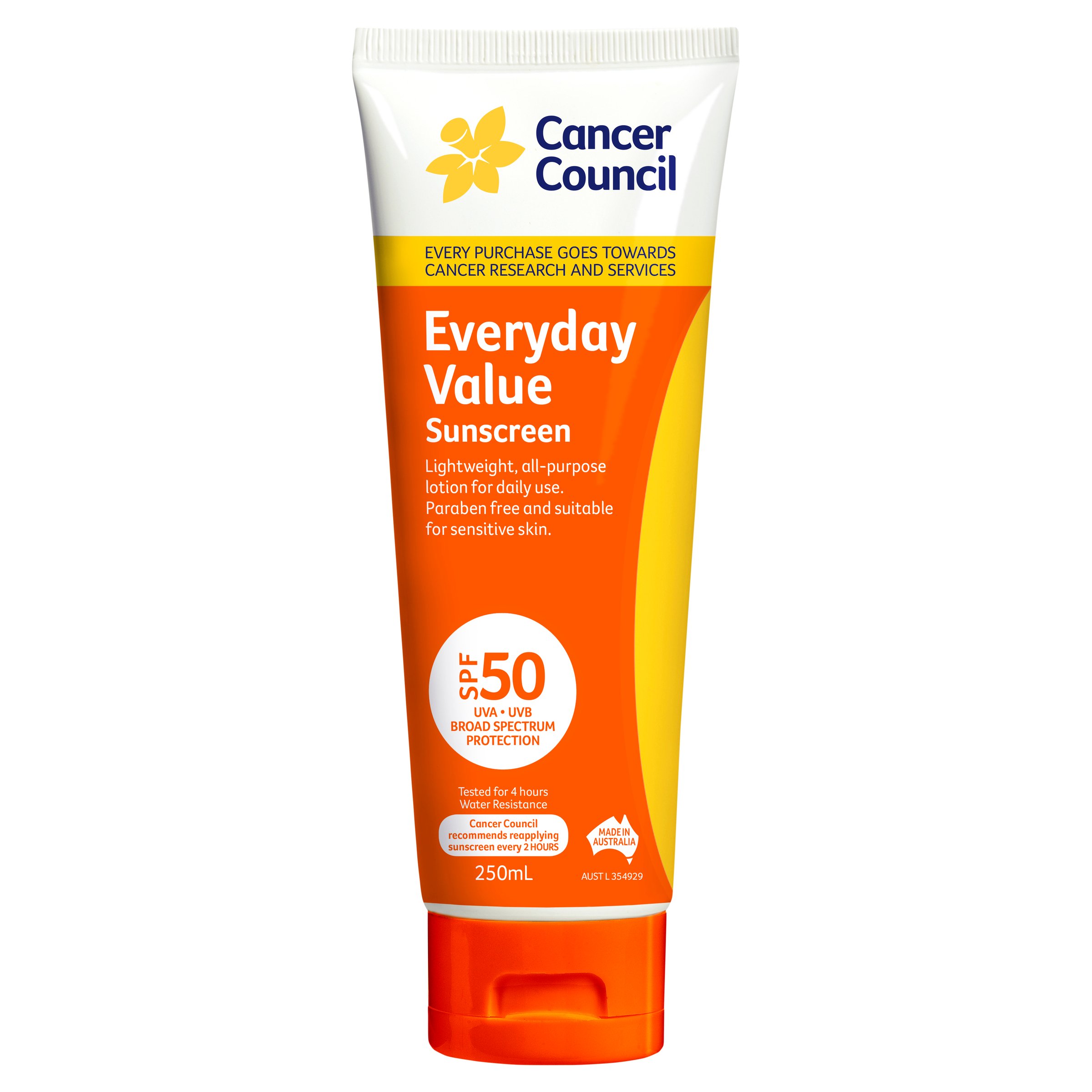 Cancer Council Everyday Value SPF50 - 250ml - Image 1