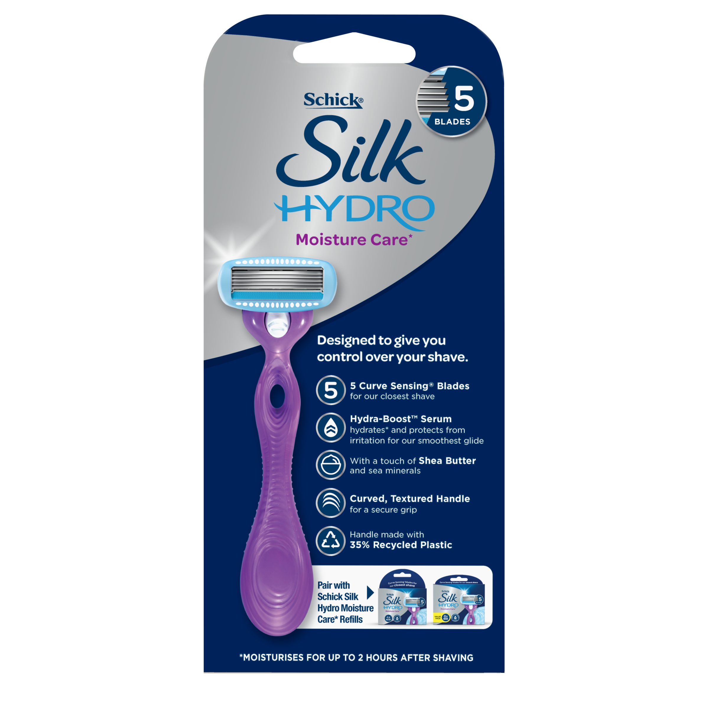 Schick Hydro Silk Base Kit+2 - 1 each - Image 2