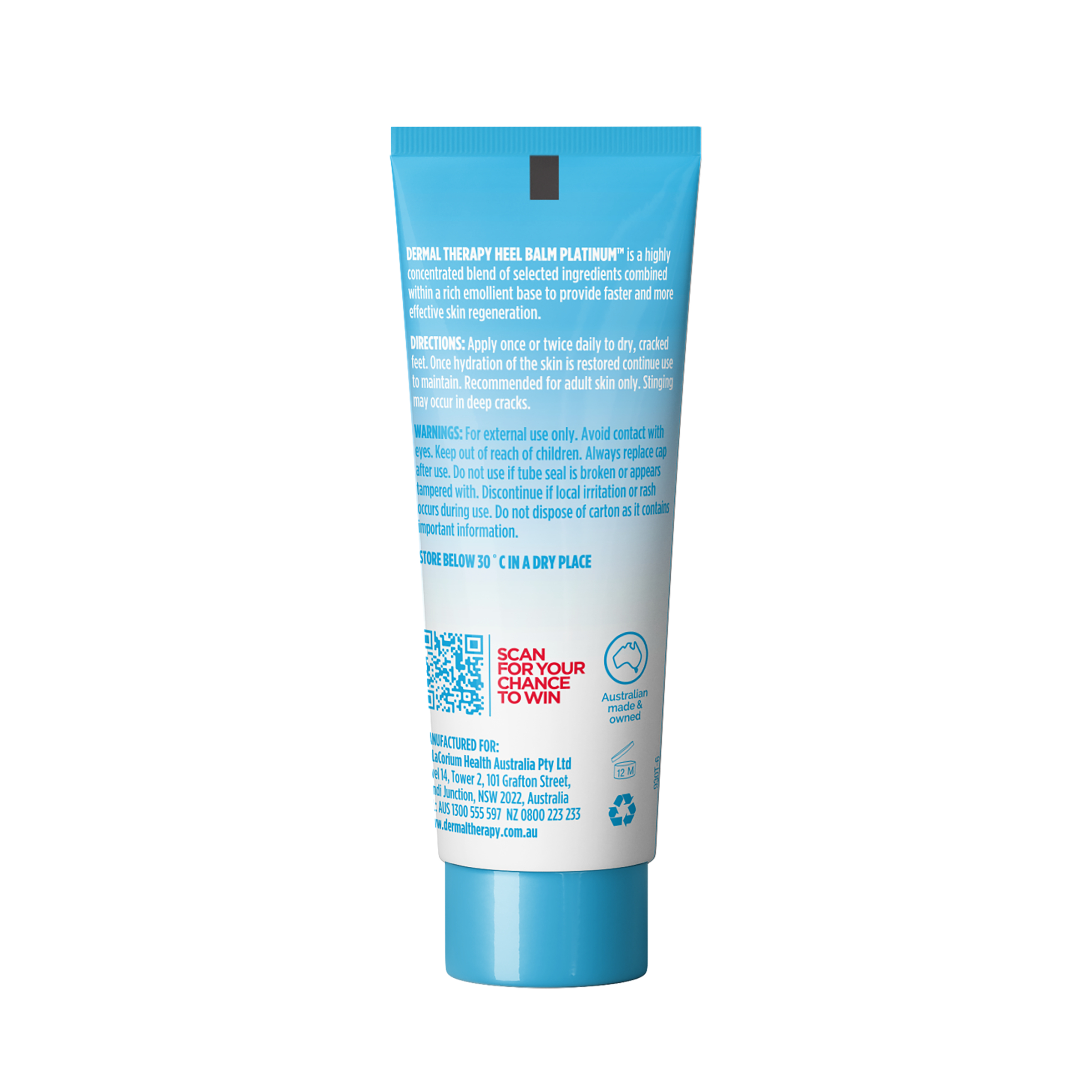 Dermal Therapy Heel Balm Platinum 28g - Image 6